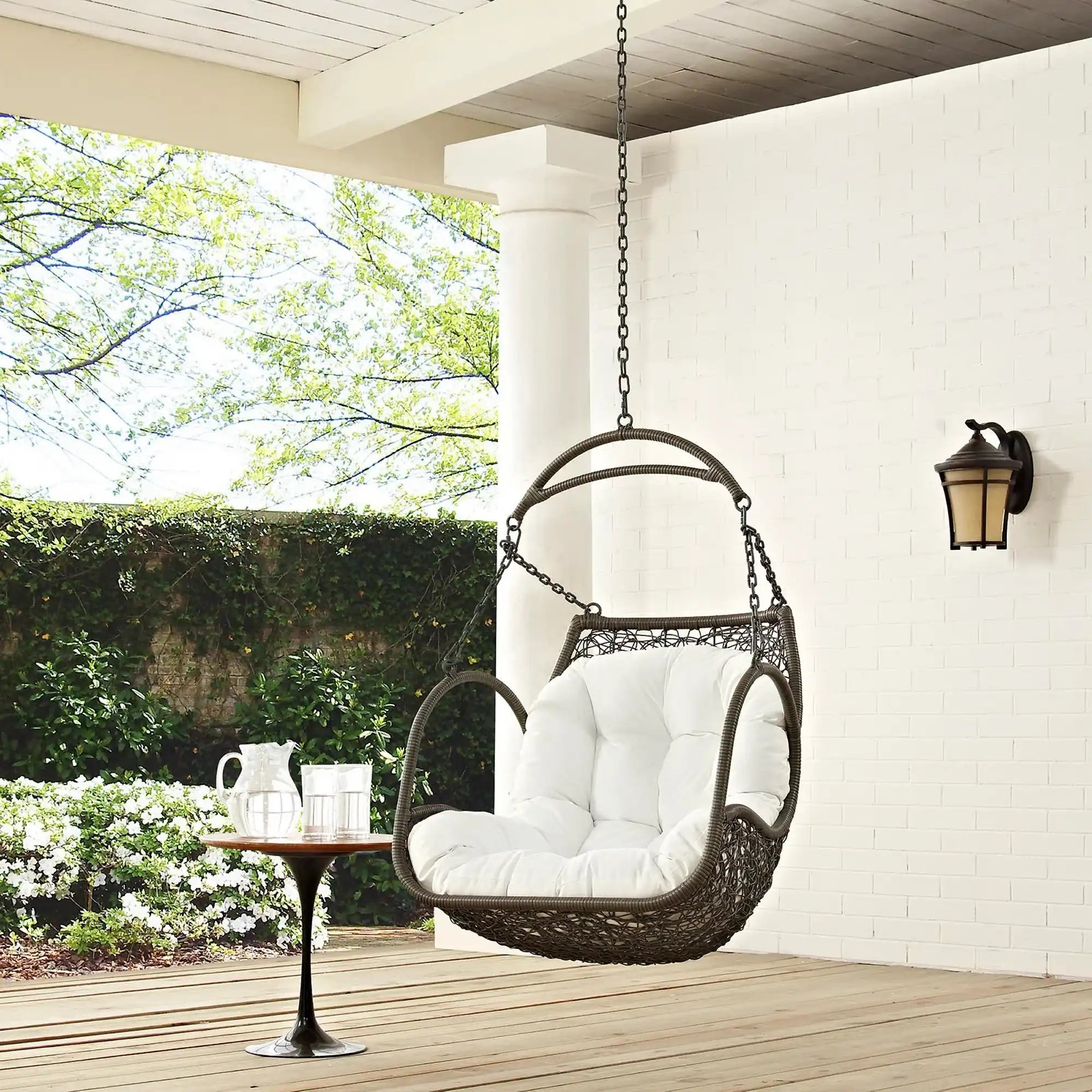Arbor Outdoor Patio Swing Chair Without Stand by Modway - Best Buy Furniture