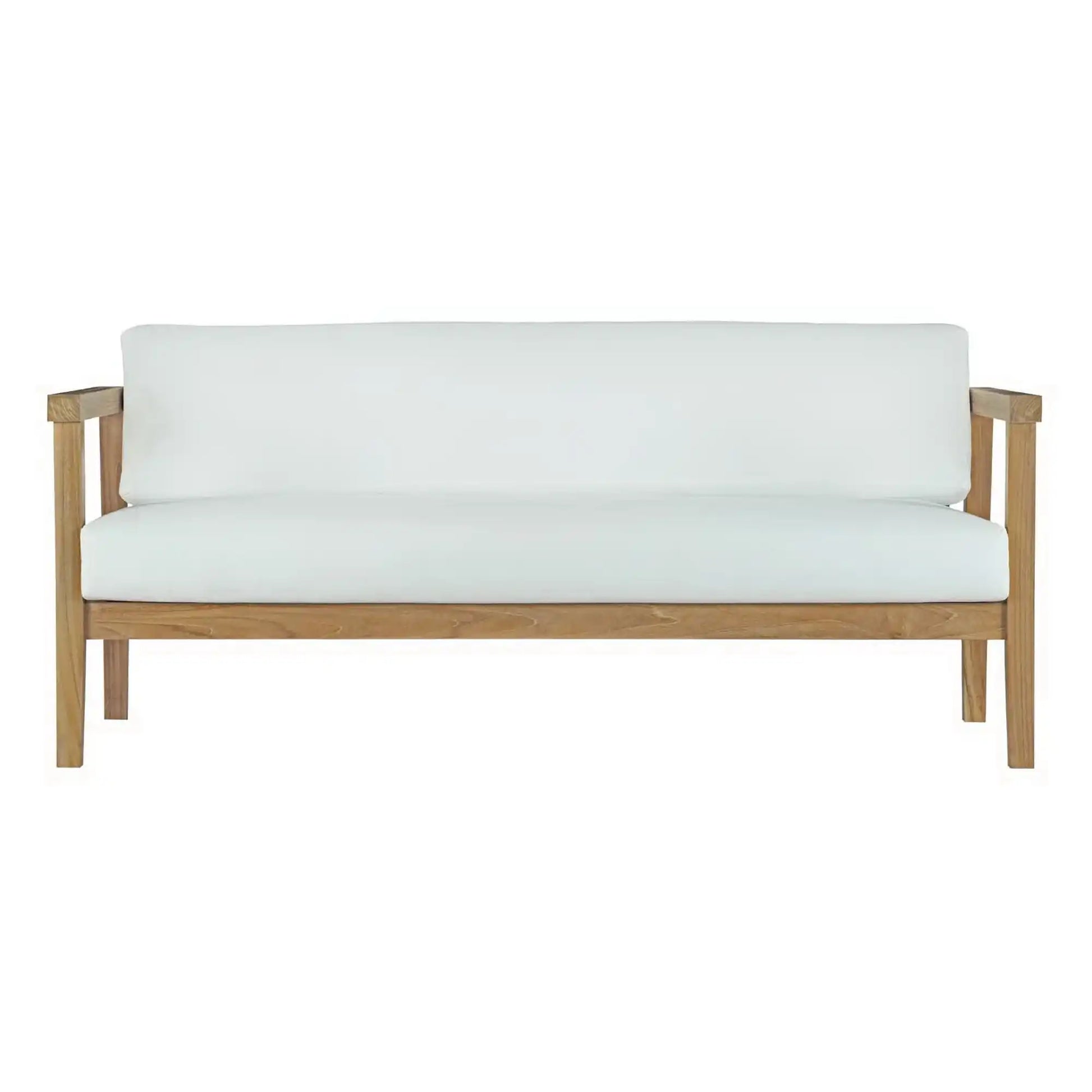 Bayport 8 Piece Outdoor Patio Teak Set by Modway - Best Buy Furniture
