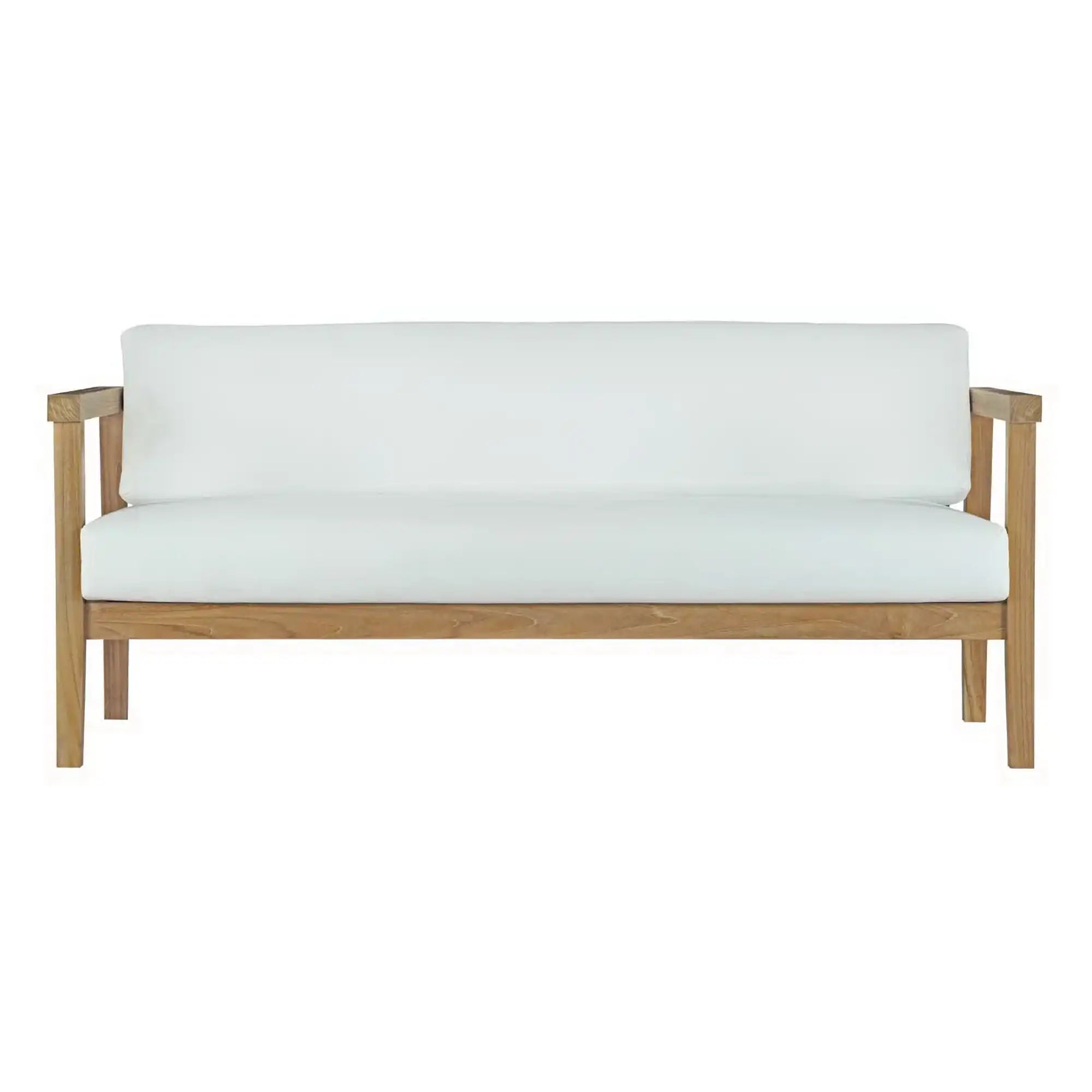 Bayport 4 Piece Outdoor Patio Teak Set by Modway - Best Buy Furniture