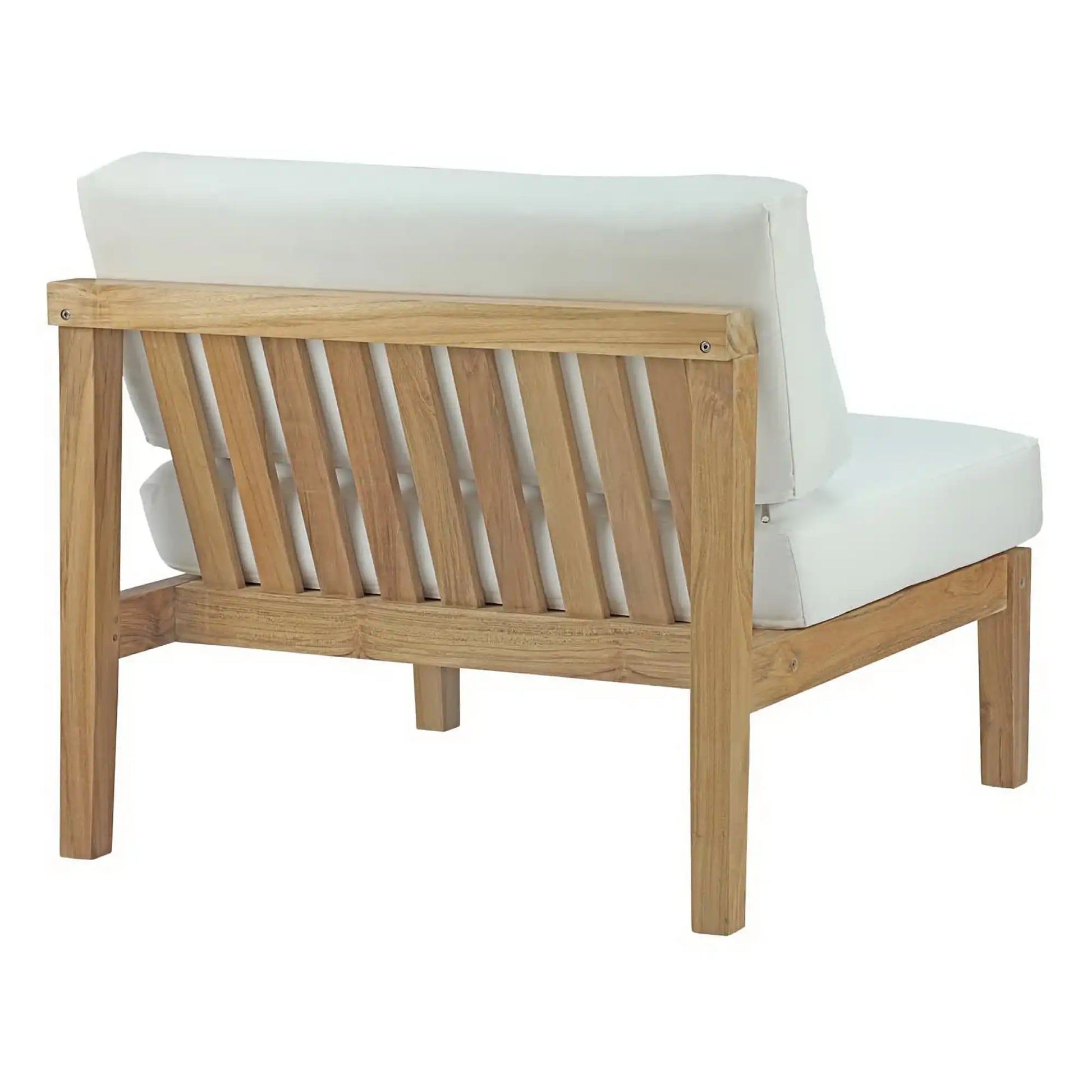 Bayport Outdoor Patio Teak Armless by Modway - Best Buy Furniture