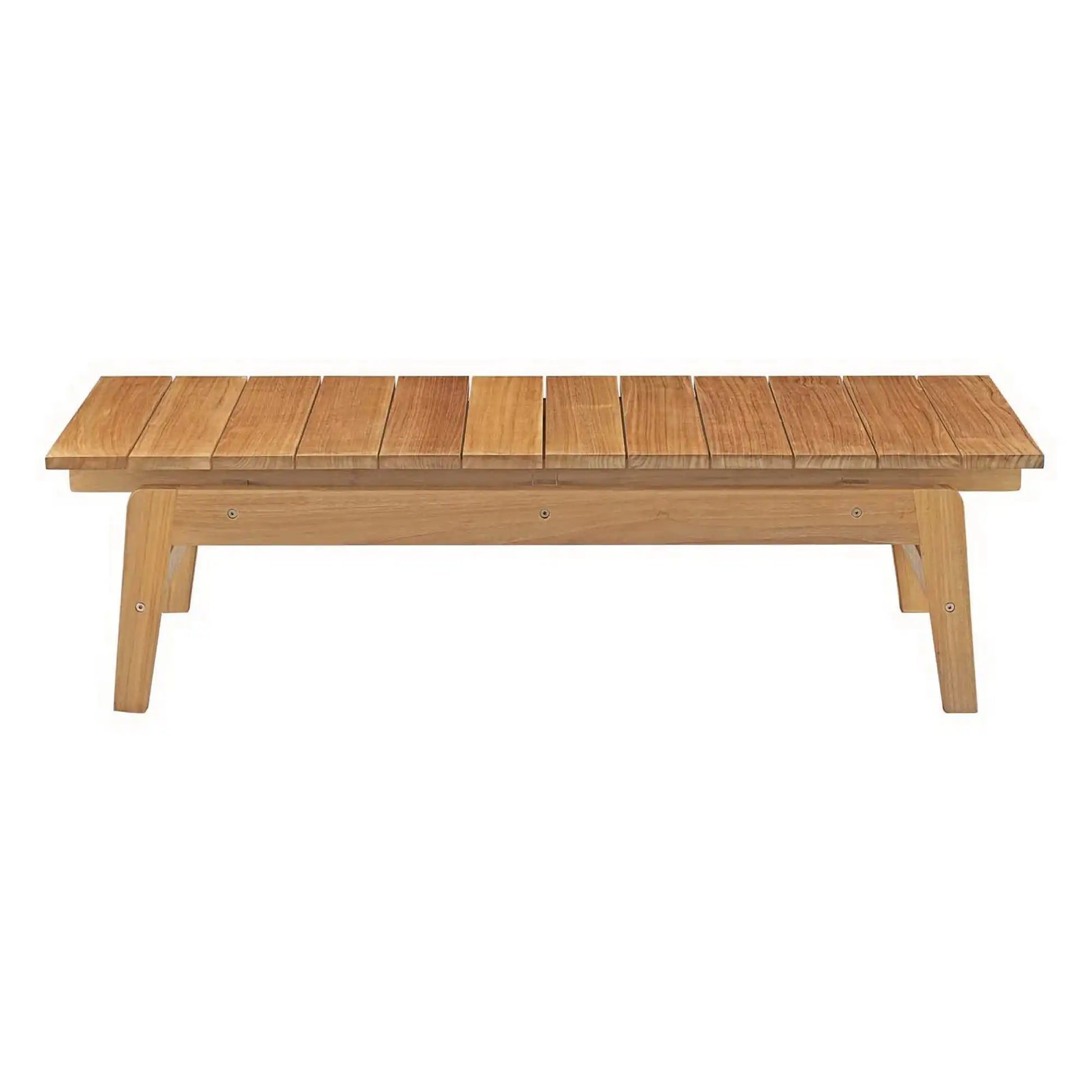 Bayport Outdoor Patio Teak Coffee Table by Modway - Best Buy Furniture