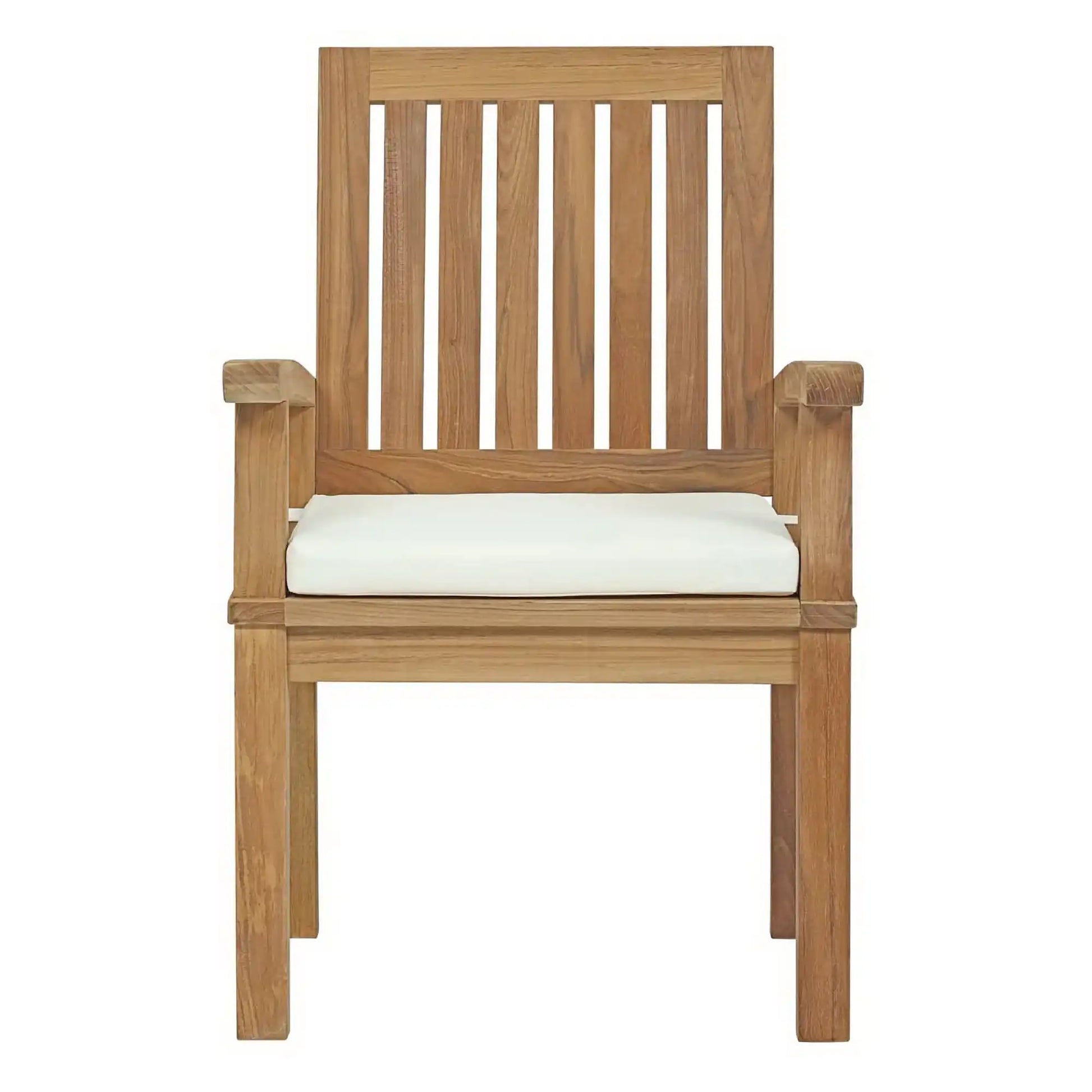 Marina Outdoor Patio Teak Dining Chair by Modway - Best Buy Furniture