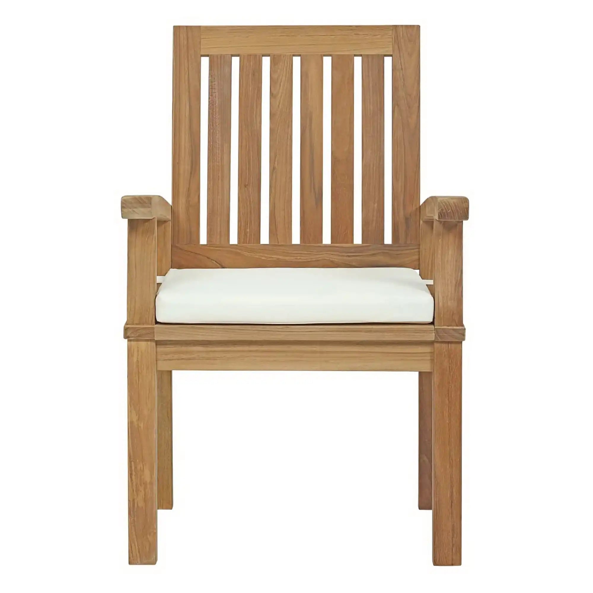 Marina Outdoor Patio Teak Dining Chair by Modway - Best Buy Furniture