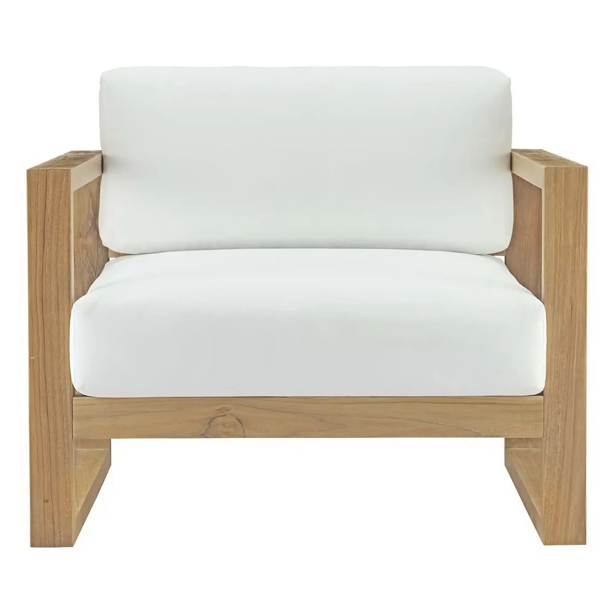 Upland Outdoor Patio Teak Armchair by Modway - Best Buy Furniture