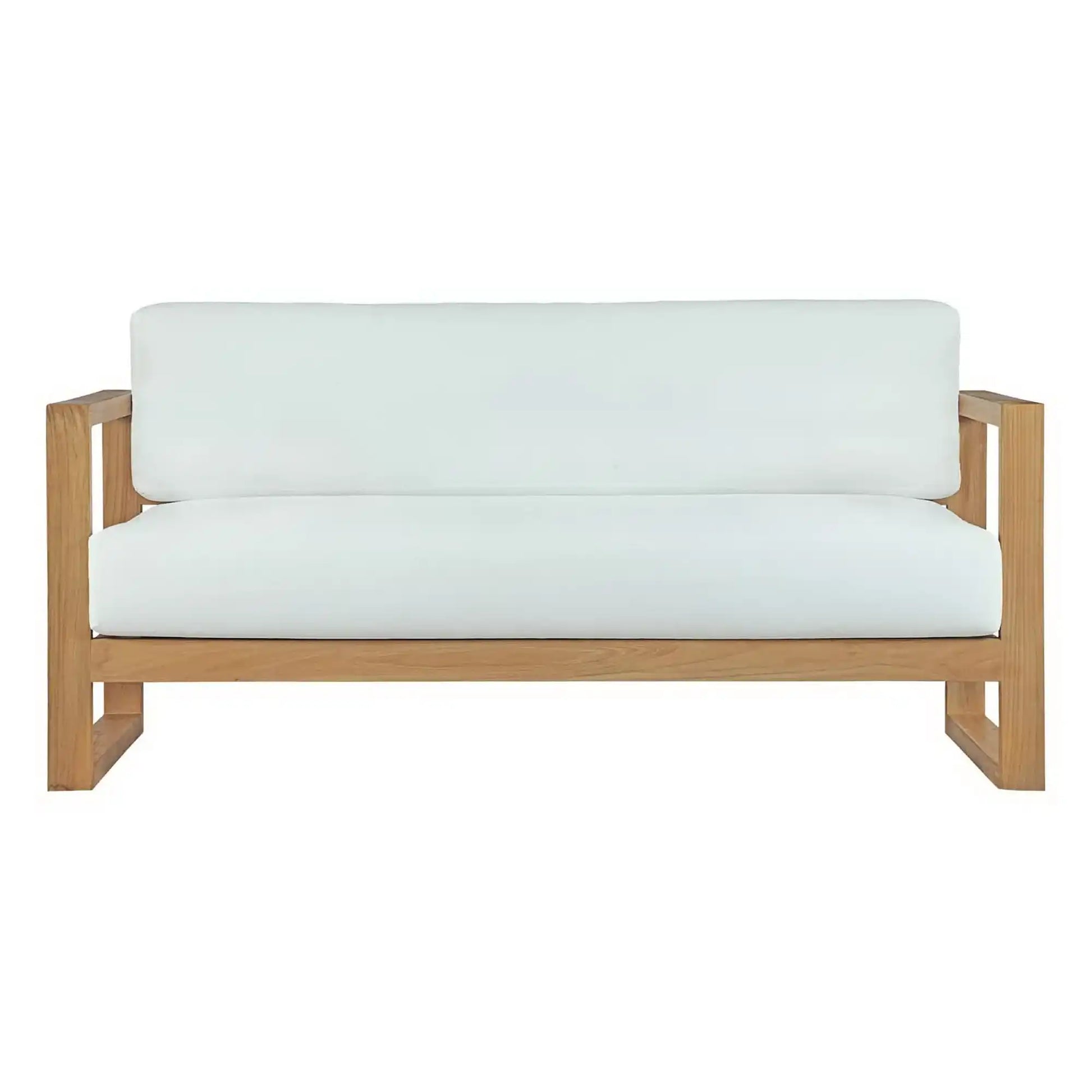 Upland Outdoor Patio Teak Sofa by Modway - Best Buy Furniture