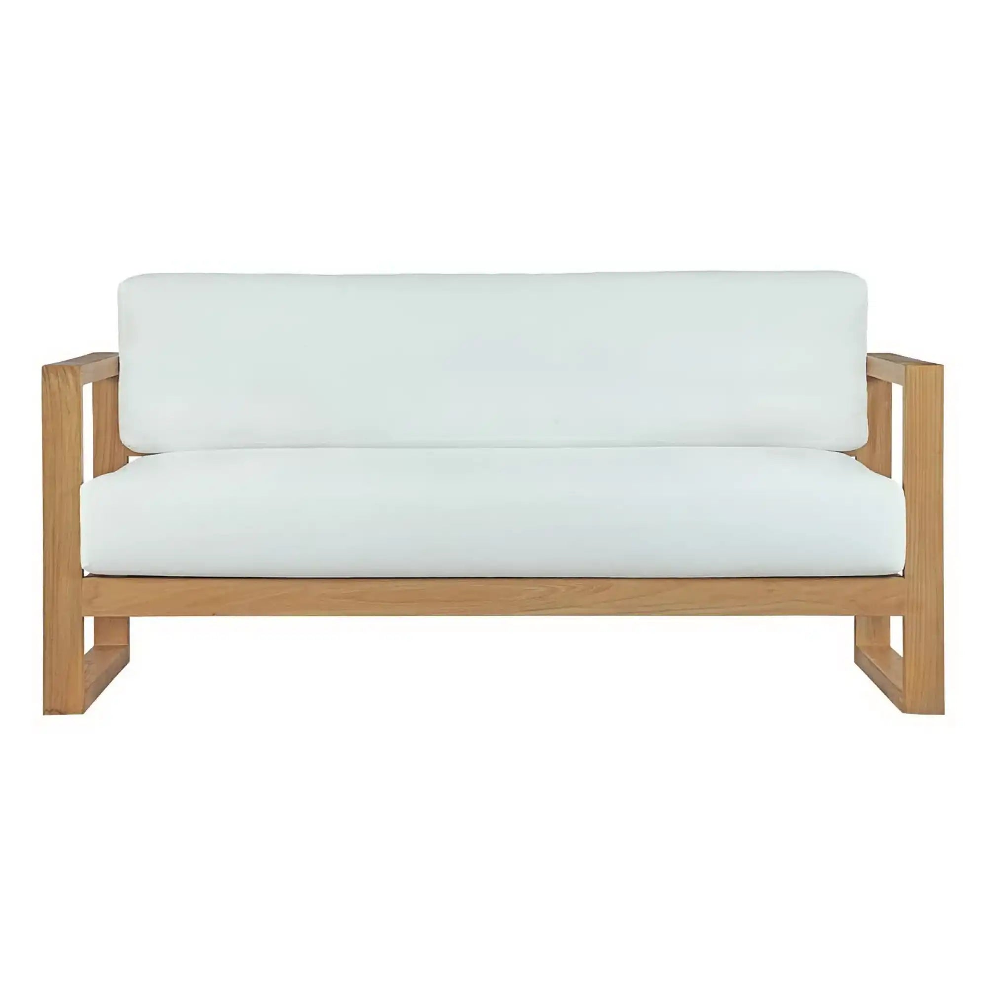 Upland Outdoor Patio Teak Sofa by Modway - Best Buy Furniture