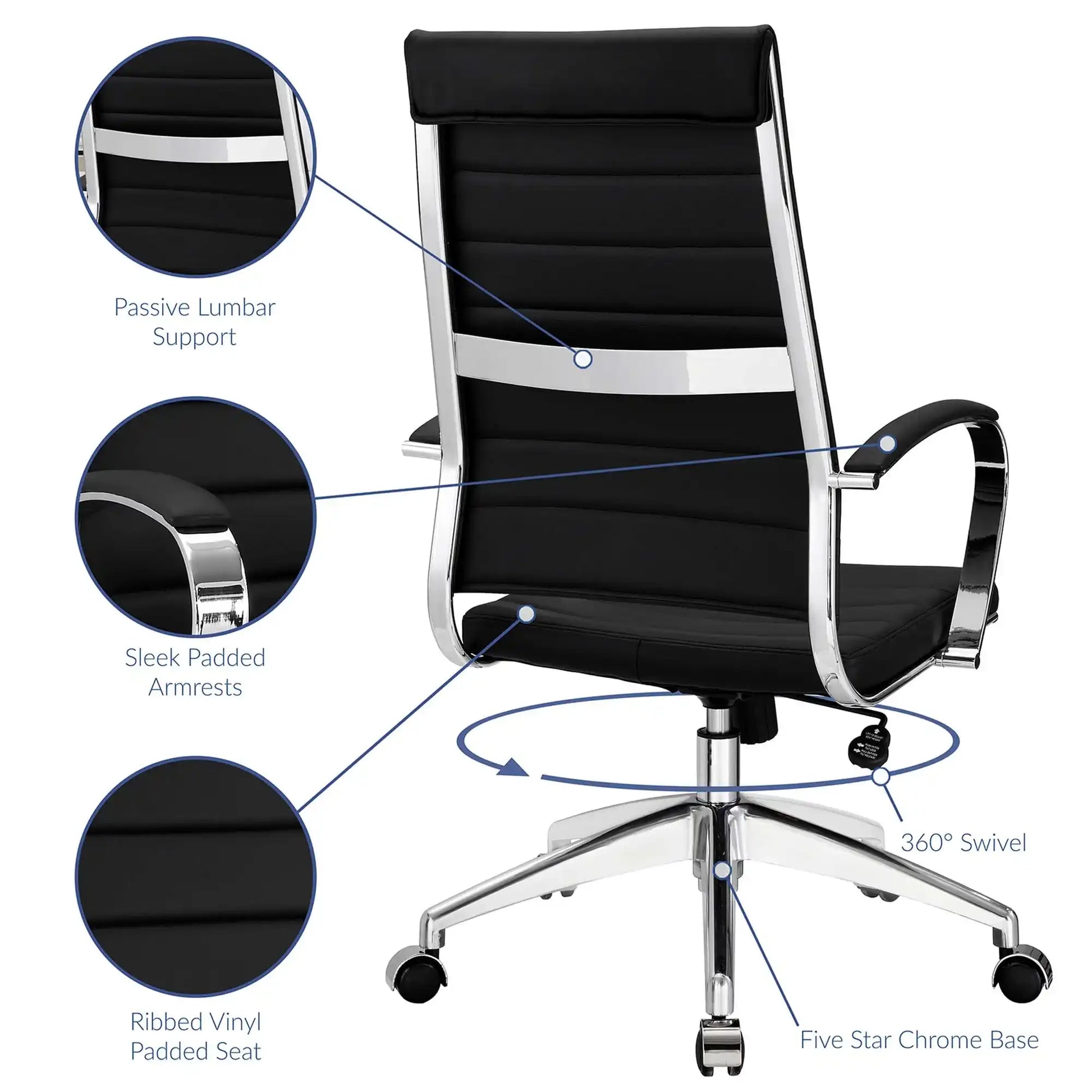 Jive Highback Office Chair by Modway - Best Buy Furniture