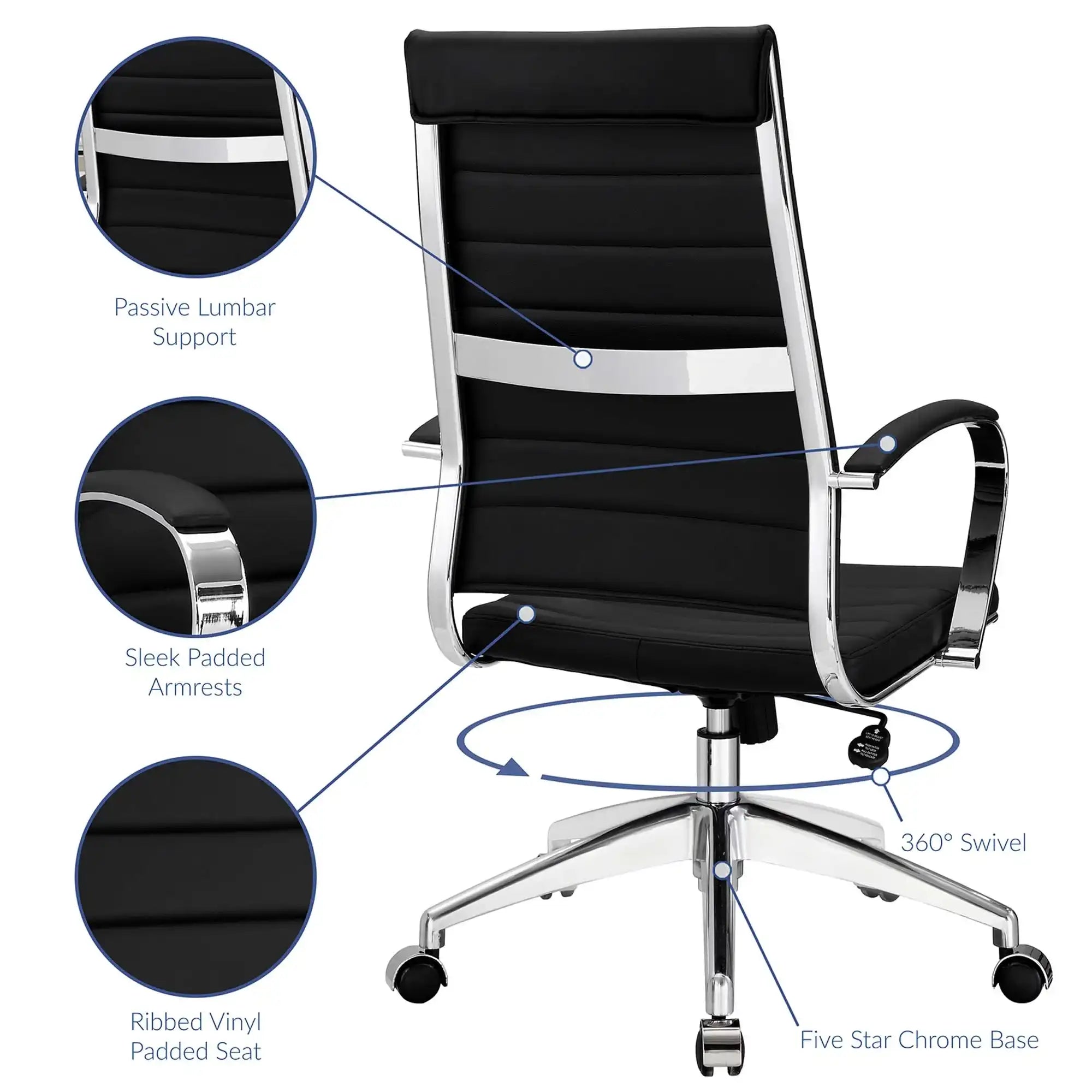 Jive Highback Office Chair by Modway - Best Buy Furniture