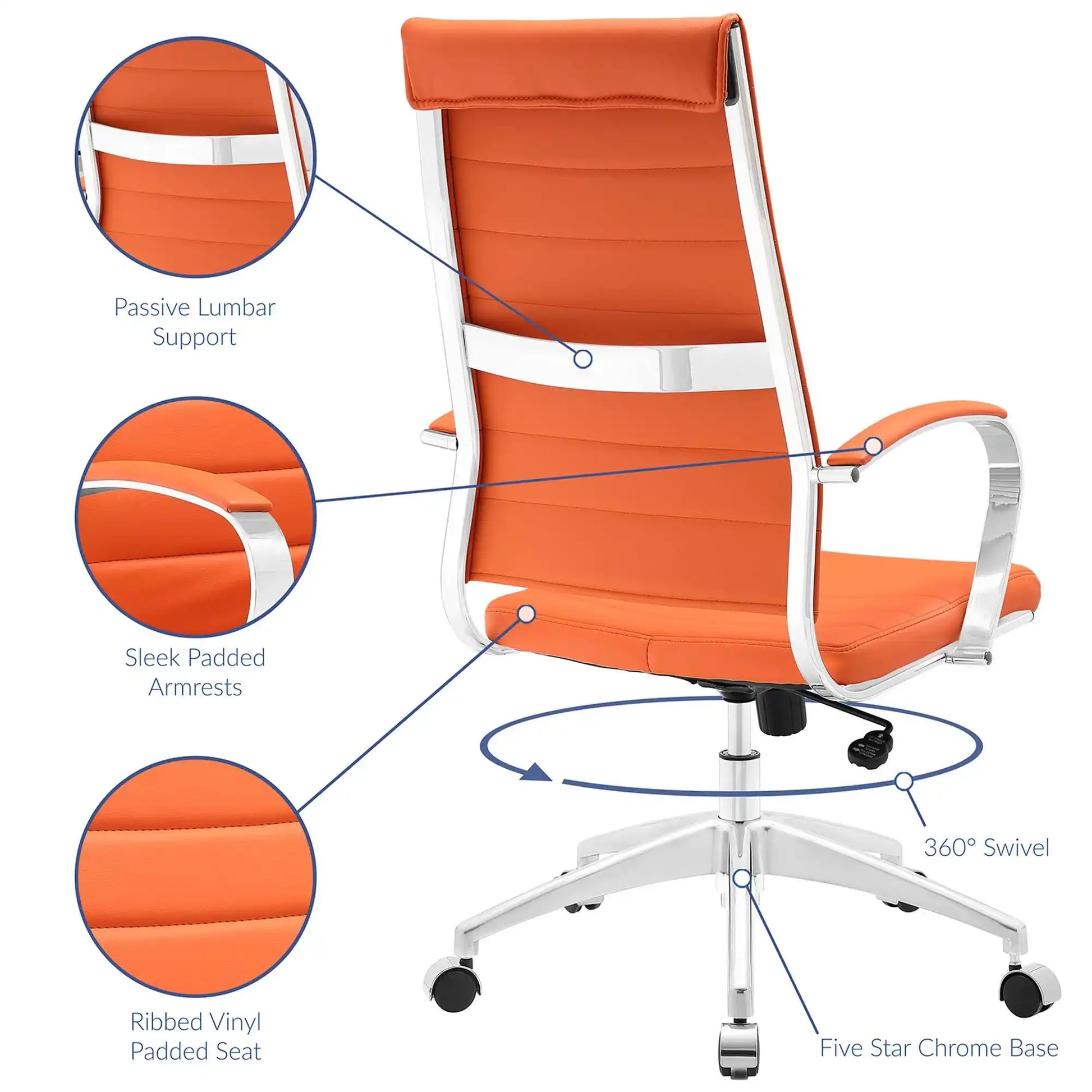 Jive Highback Office Chair by Modway - Best Buy Furniture