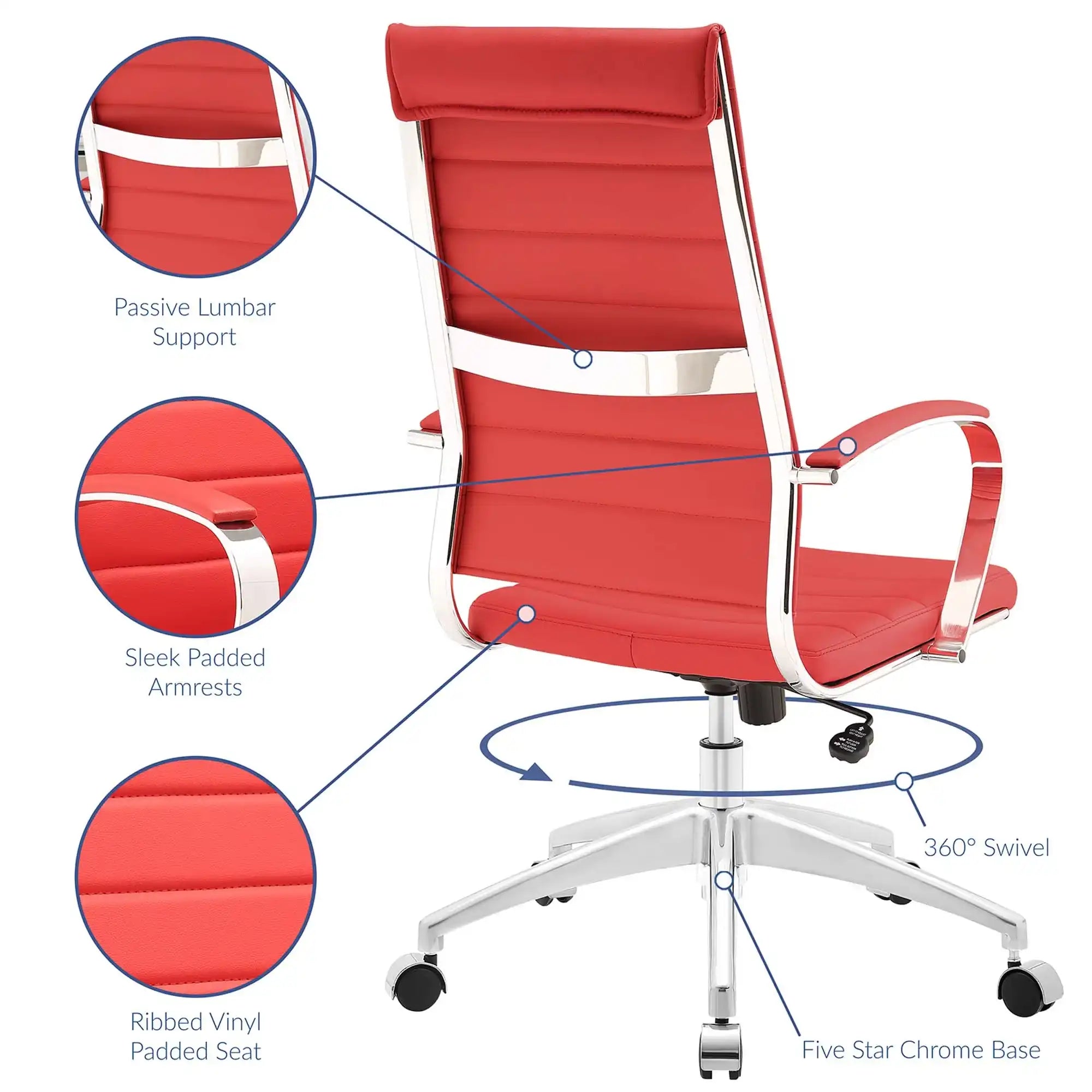 Jive Highback Office Chair by Modway - Best Buy Furniture