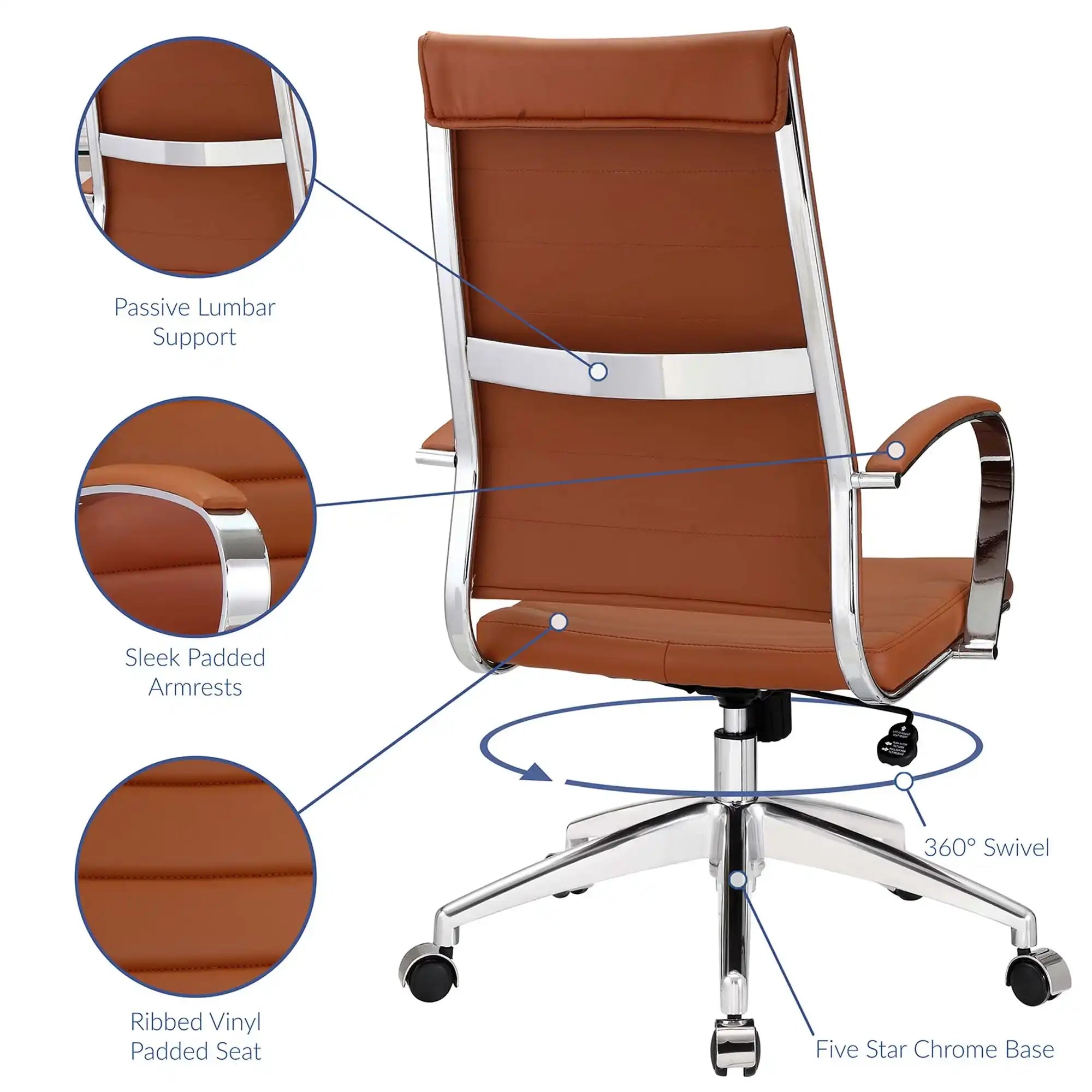 Jive Highback Office Chair by Modway - Best Buy Furniture