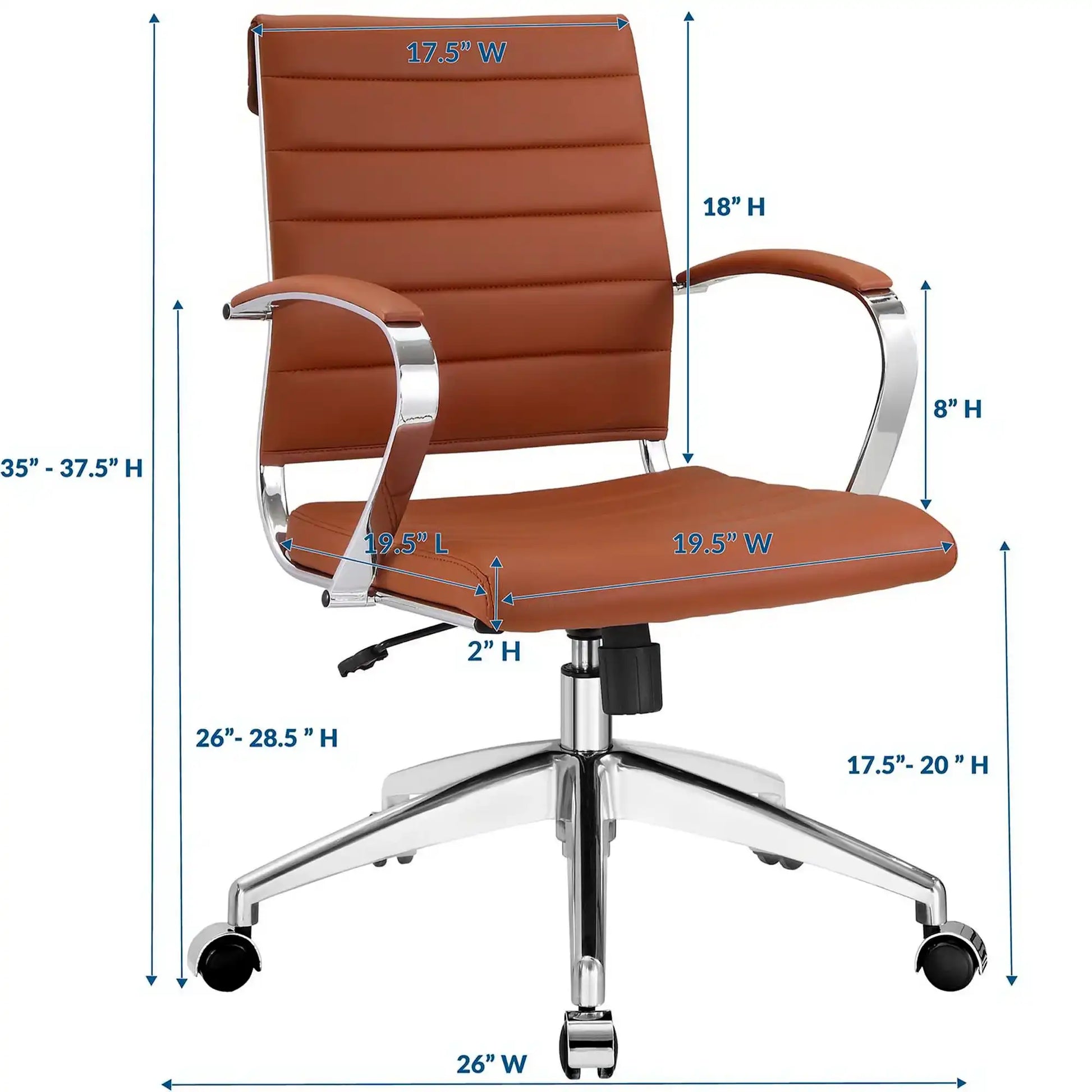 Jive Mid Back Office Chair by Modway - Best Buy Furniture