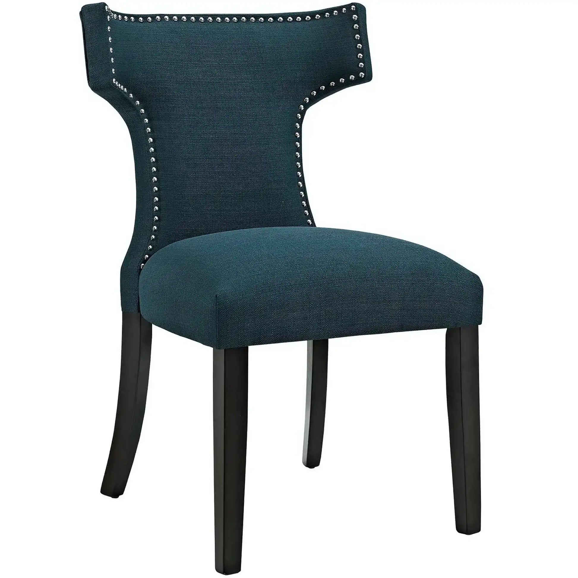 Curve Fabric Dining Side Chair Set of 2 by Modway - Best Buy Furniture