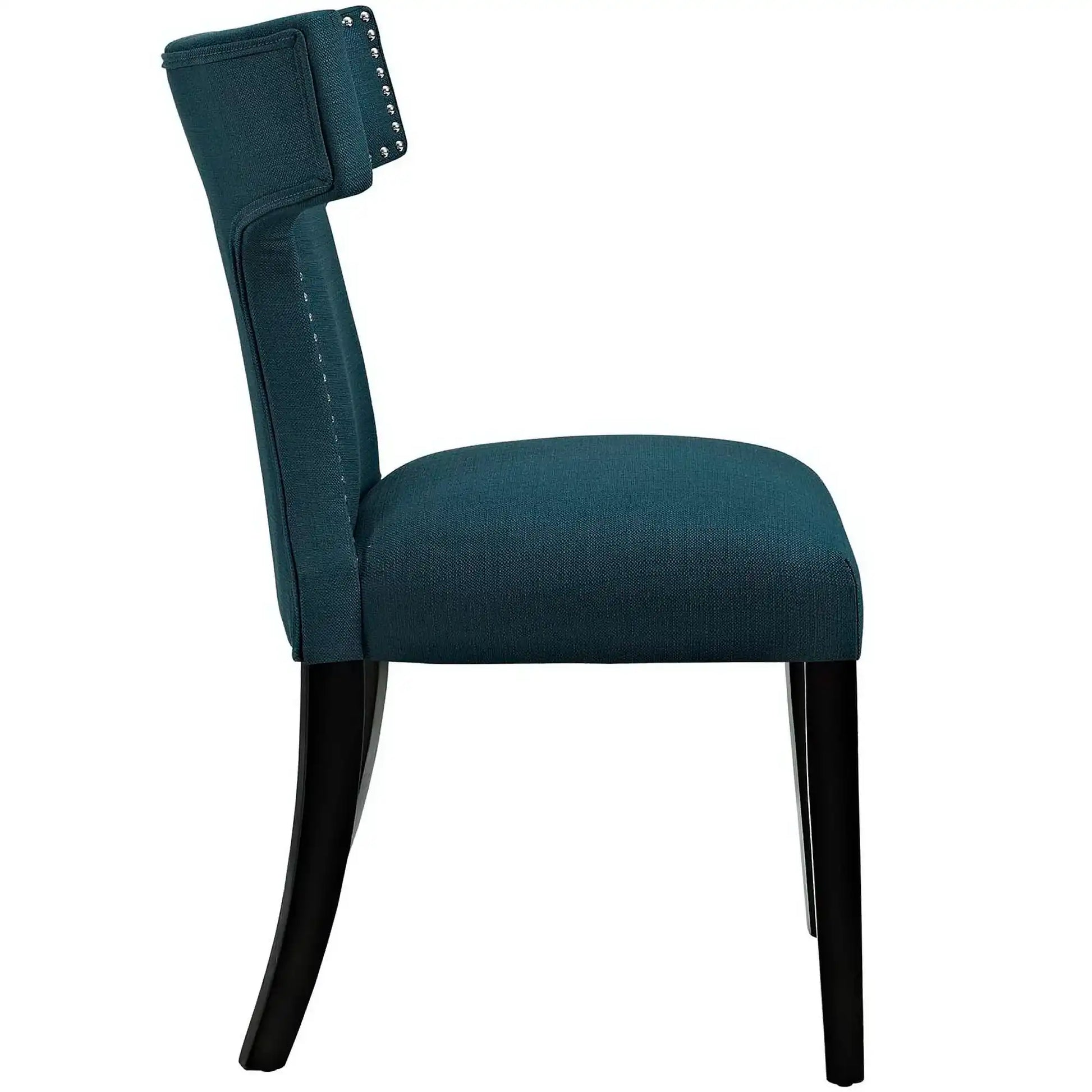 Curve Fabric Dining Side Chair Set of 2 by Modway - Best Buy Furniture