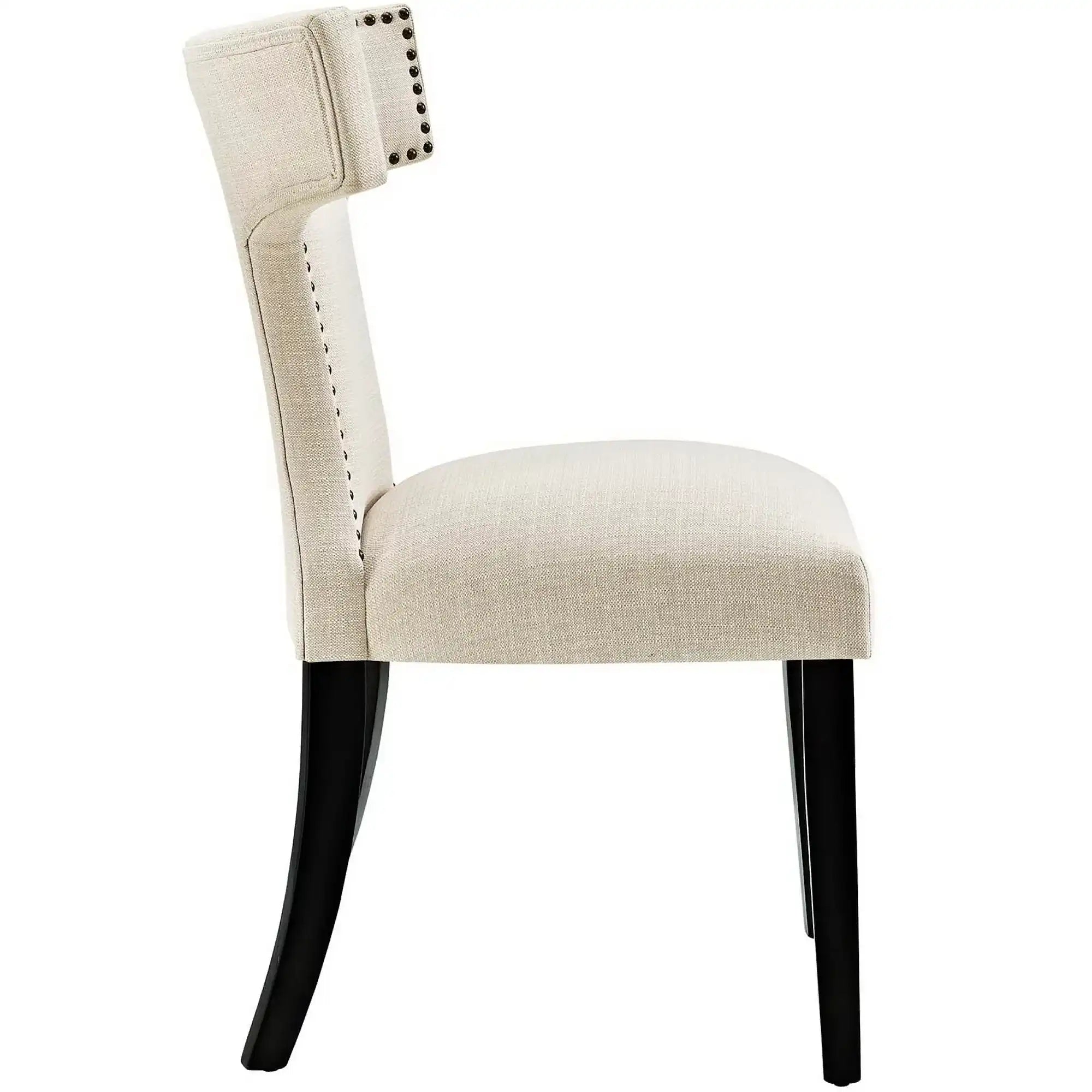 Curve Fabric Dining Side Chair Set of 2 by Modway - Best Buy Furniture