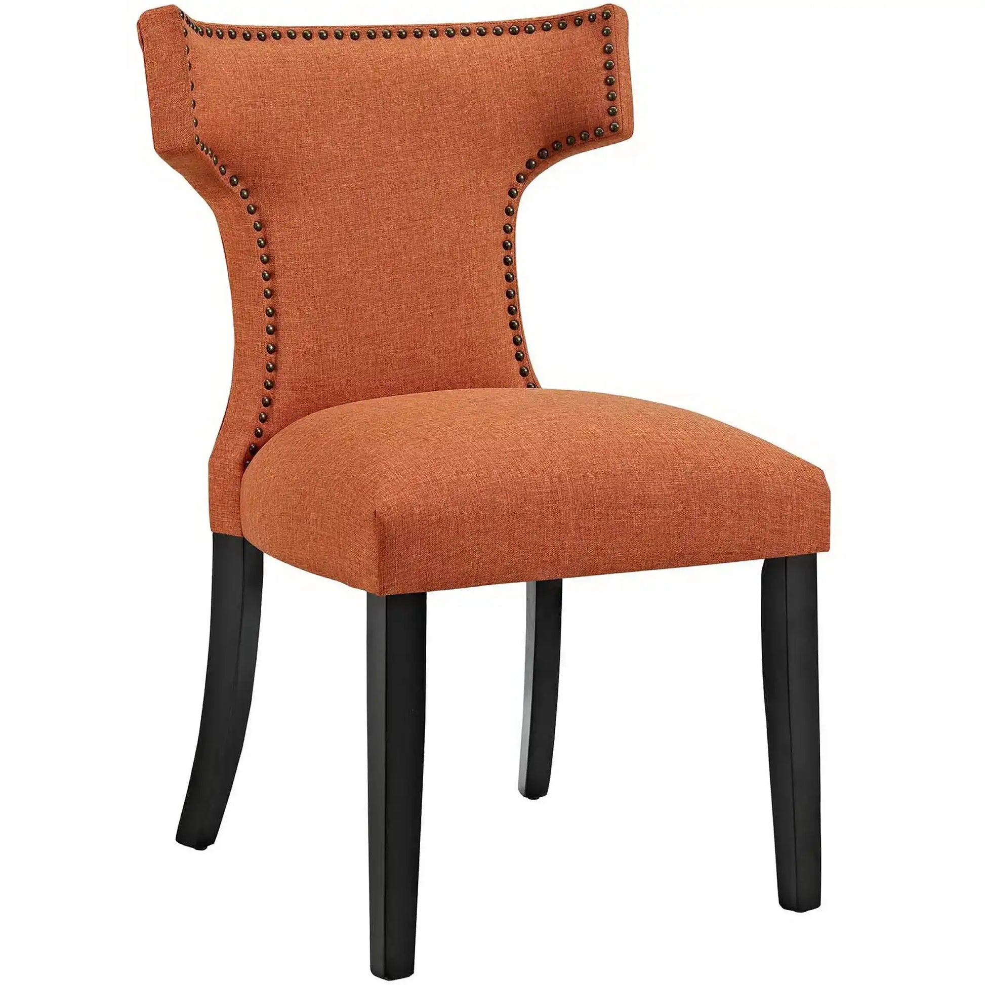 Curve Fabric Dining Side Chair Set of 2 by Modway - Best Buy Furniture