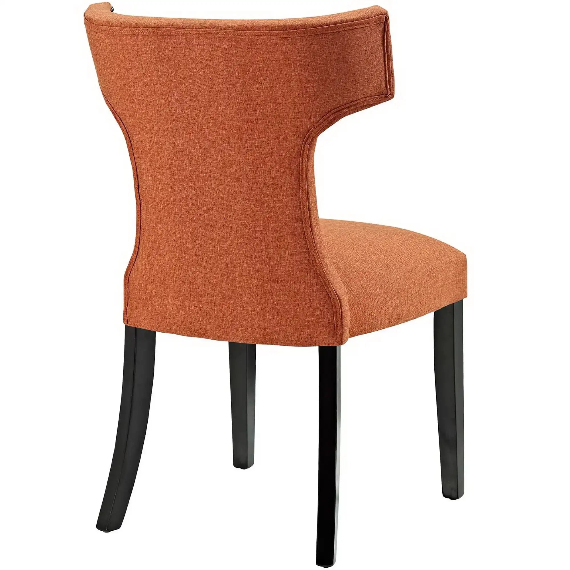 Curve Fabric Dining Side Chair Set of 2 by Modway - Best Buy Furniture