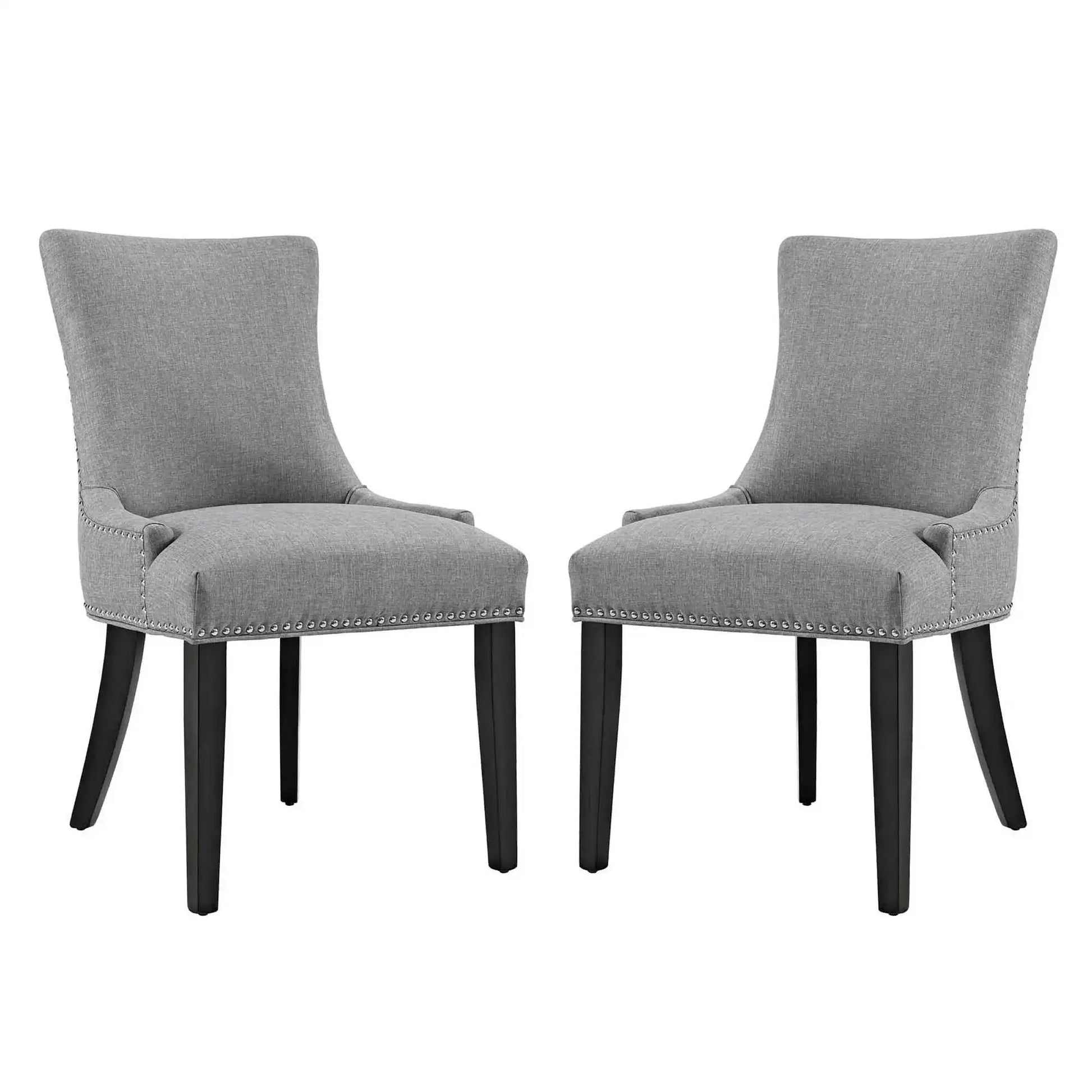 Marquis Fabric Dining Side Chair Set of 2 by Modway - Best Buy Furniture