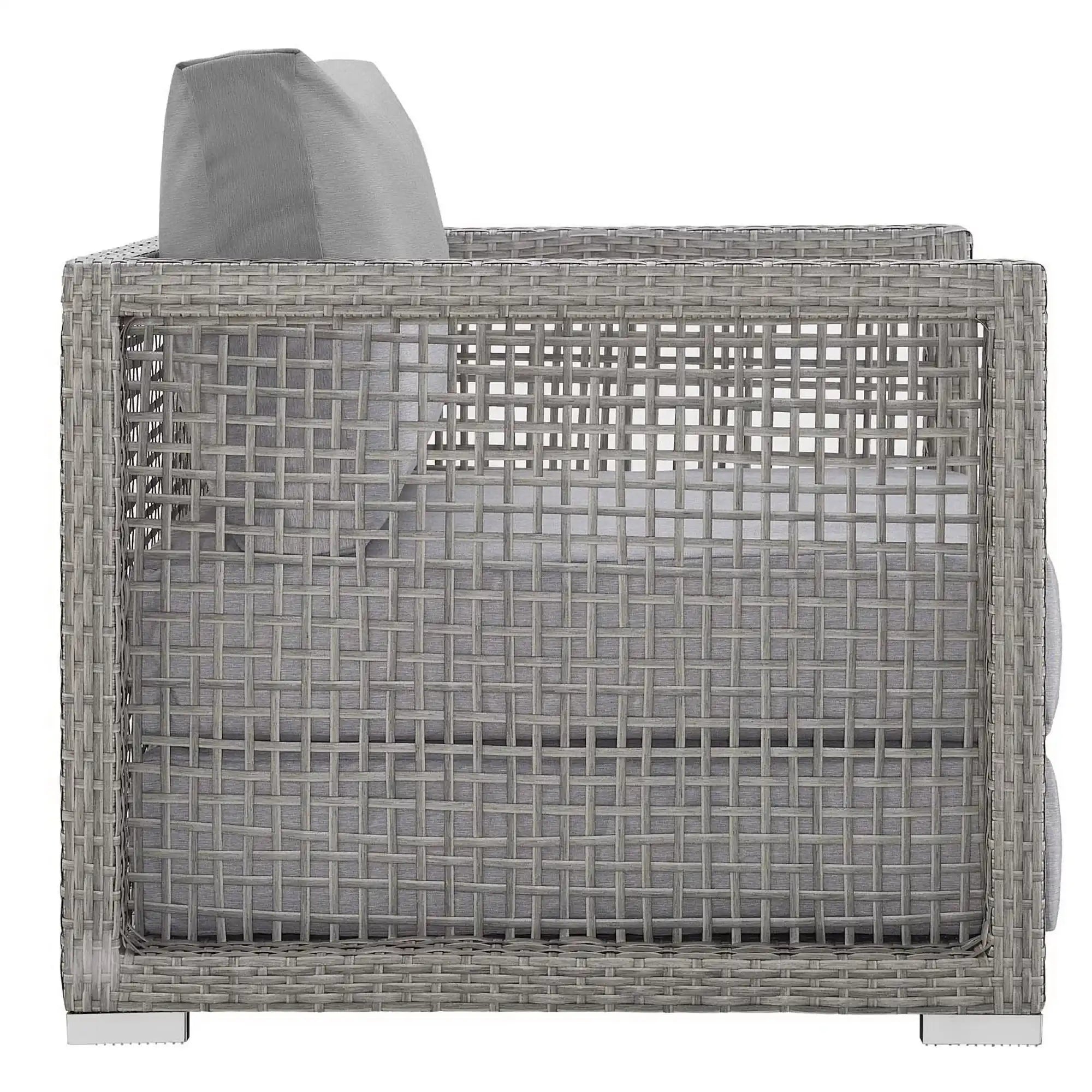 Aura Rattan Outdoor Patio Armchair by Modway - Best Buy Furniture