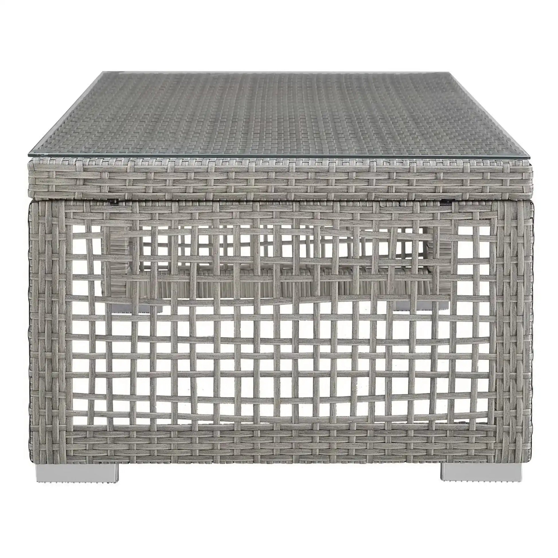 Aura Rattan Outdoor Patio Coffee Table by Modway - Best Buy Furniture