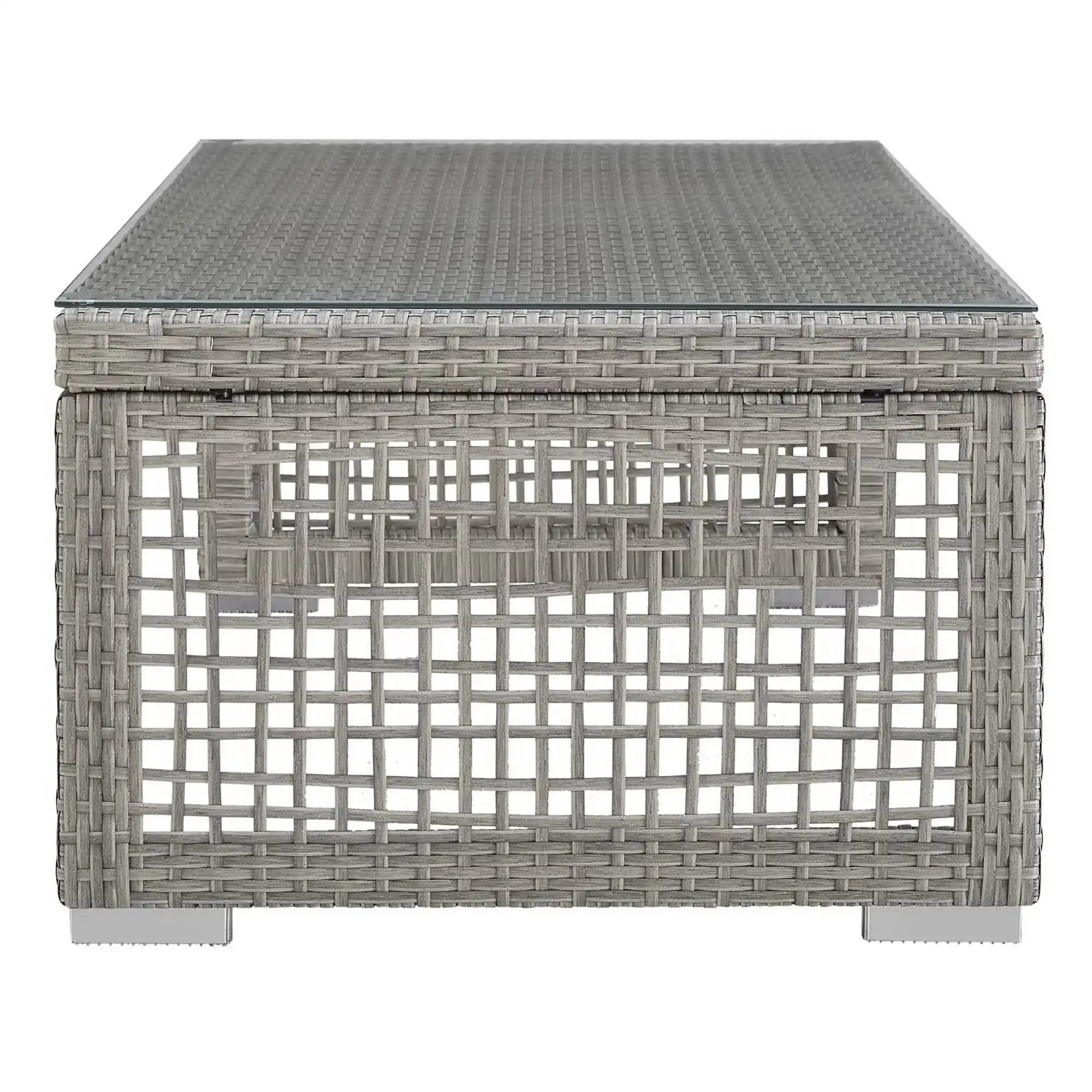 Aura Rattan Outdoor Patio Coffee Table by Modway - Best Buy Furniture