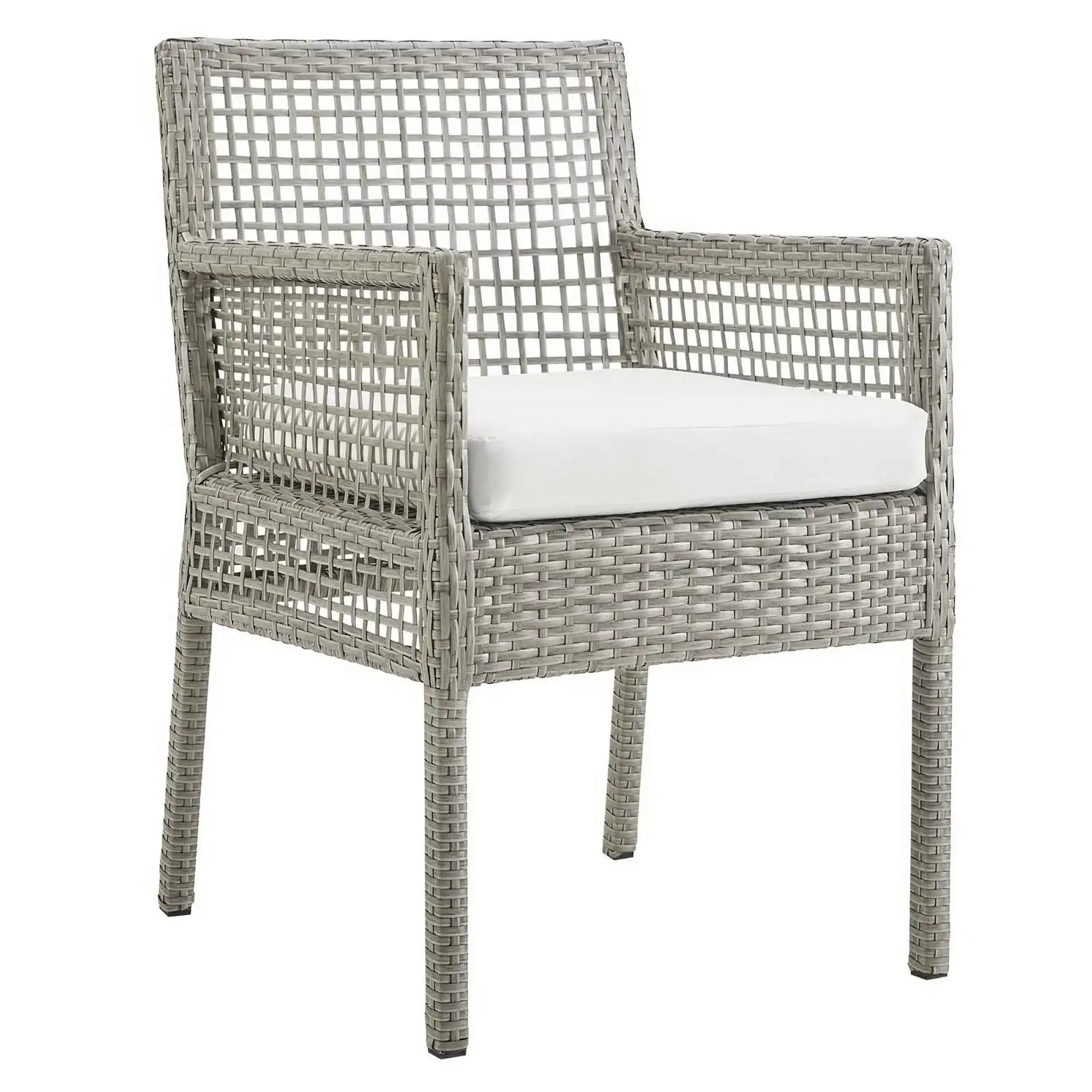 Aura Outdoor Patio Wicker Rattan Dining Armchair by Modway - Best Buy Furniture