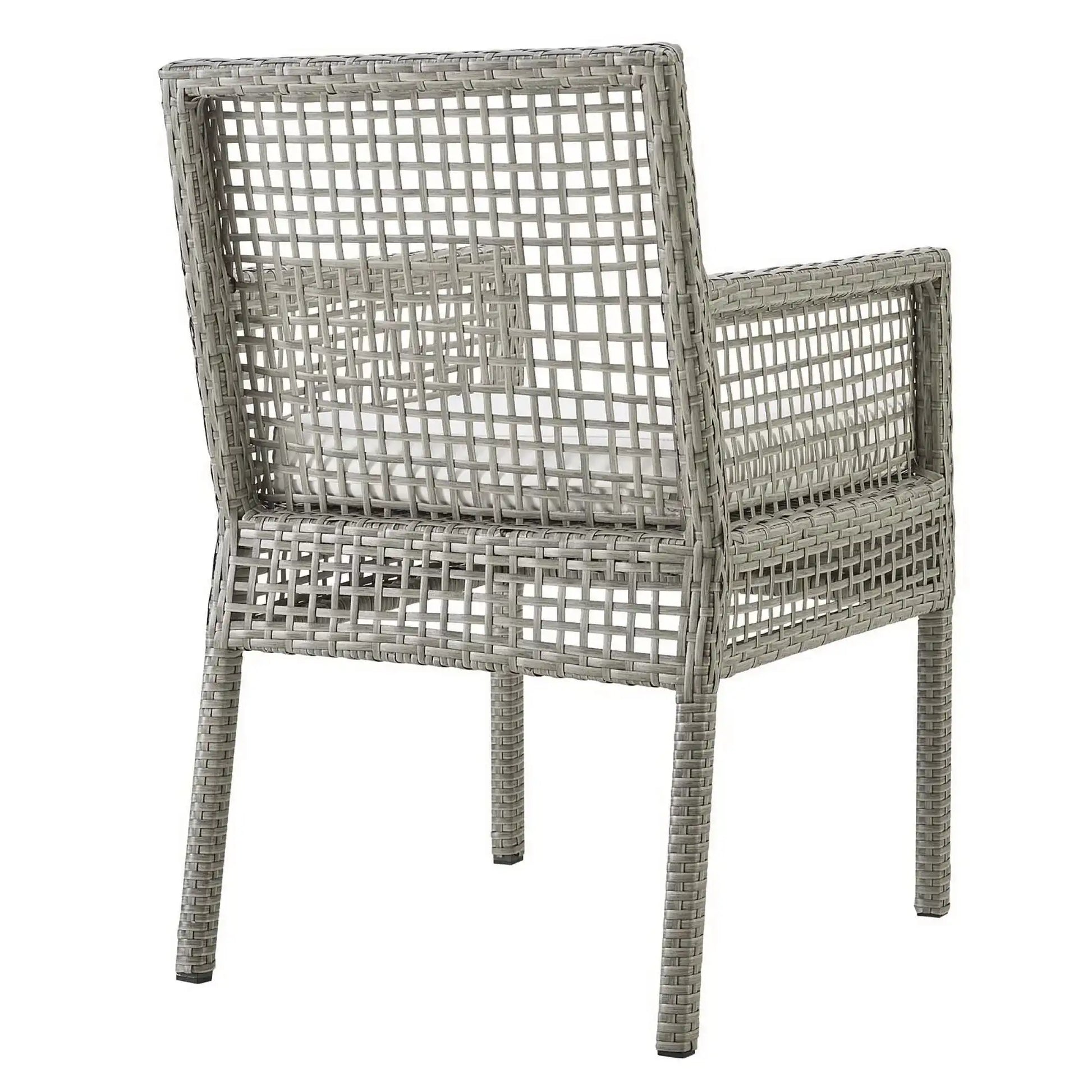 Aura Outdoor Patio Wicker Rattan Dining Armchair by Modway - Best Buy Furniture
