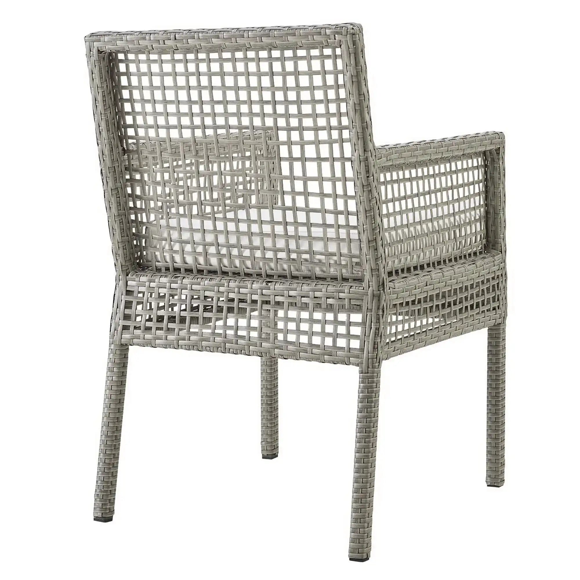 Aura Outdoor Patio Wicker Rattan Dining Armchair by Modway - Best Buy Furniture