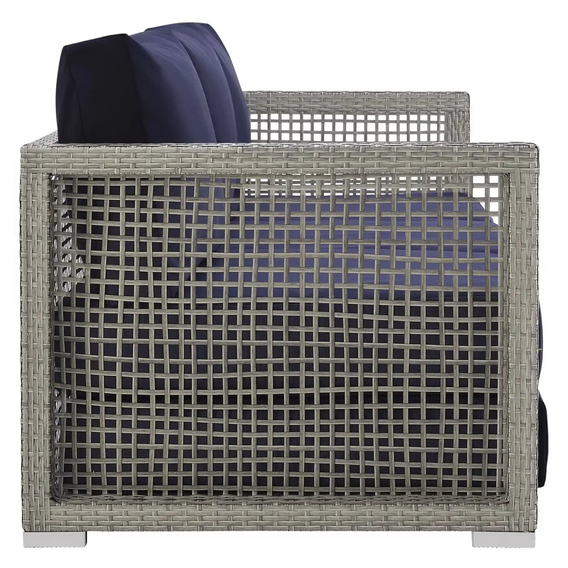 Aura Outdoor Patio Wicker Rattan Sofa by Modway - Best Buy Furniture