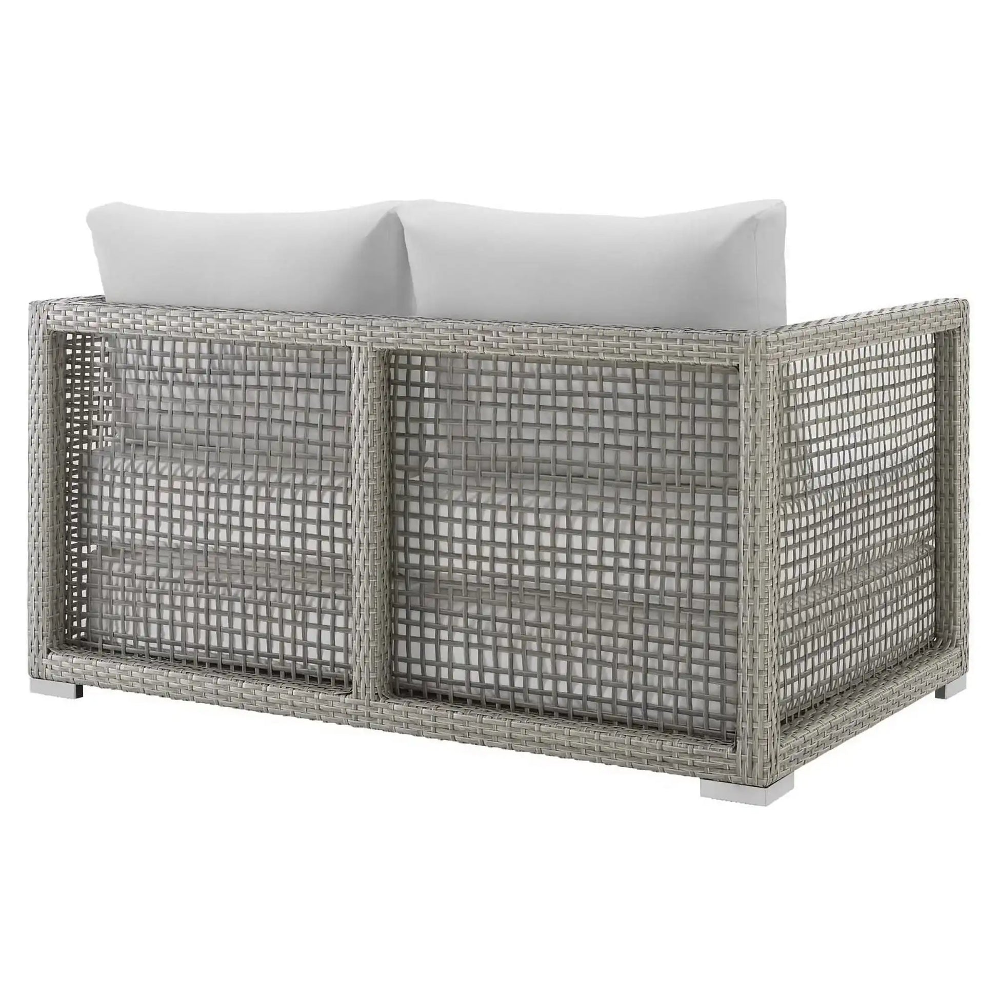 Aura Outdoor Patio Wicker Rattan Loveseat by Modway - Best Buy Furniture
