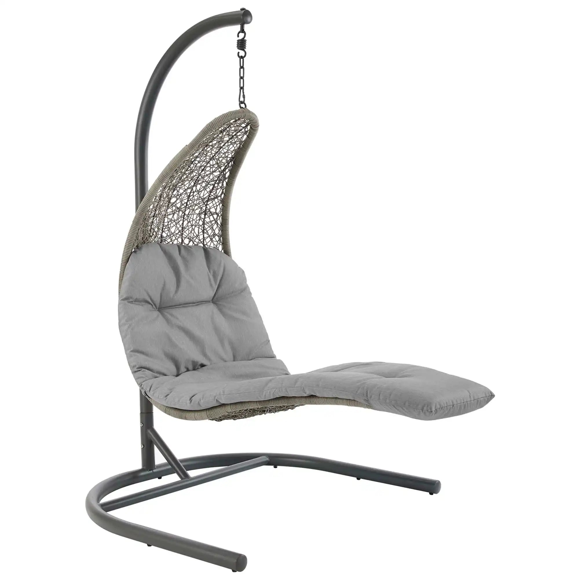 Landscape Hanging Chaise Lounge Outdoor Patio Swing Chair by Modway - Best Buy Furniture