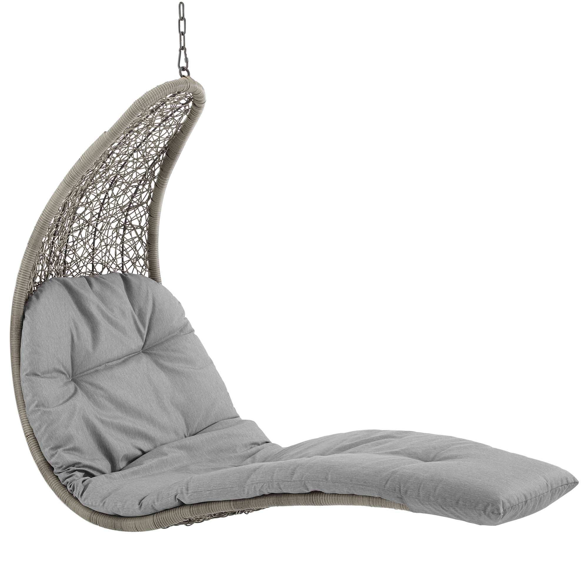 Landscape Hanging Chaise Lounge Outdoor Patio Swing Chair by Modway - Best Buy Furniture