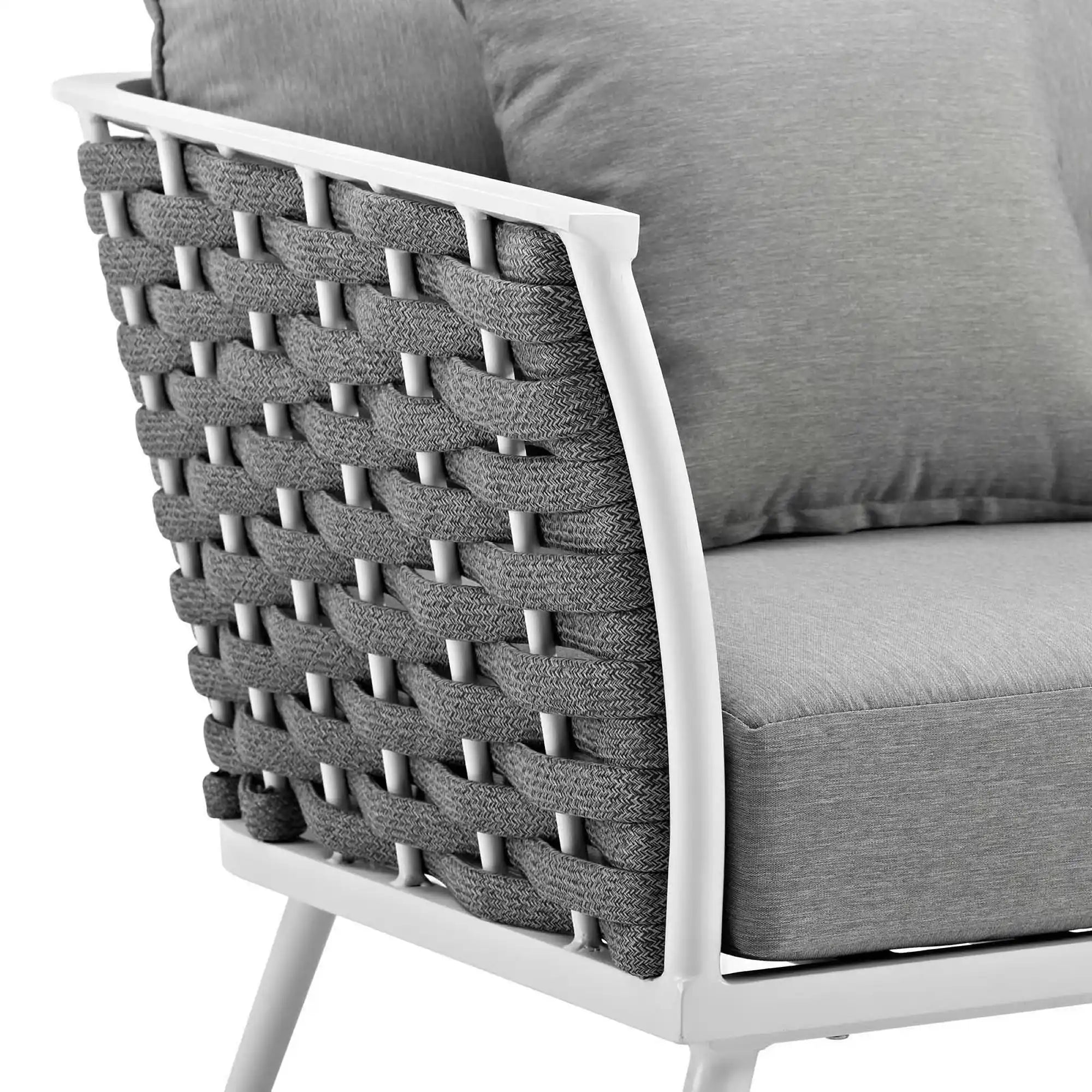 Stance Outdoor Patio Aluminum Armchair by Modway - Best Buy Furniture