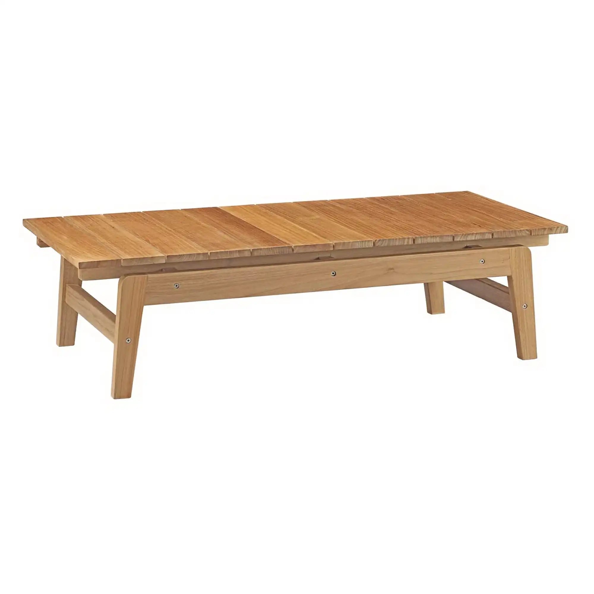 Bayport 4 Piece Outdoor Patio Teak Set by Modway - Best Buy Furniture