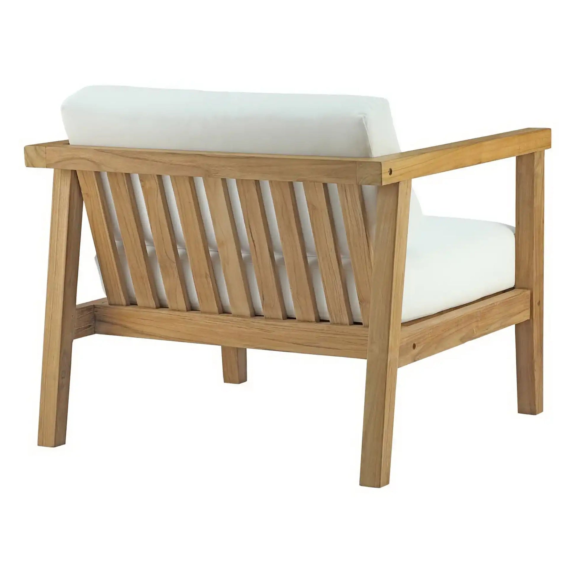 Bayport 3 Piece Outdoor Patio Teak Set by Modway - Best Buy Furniture