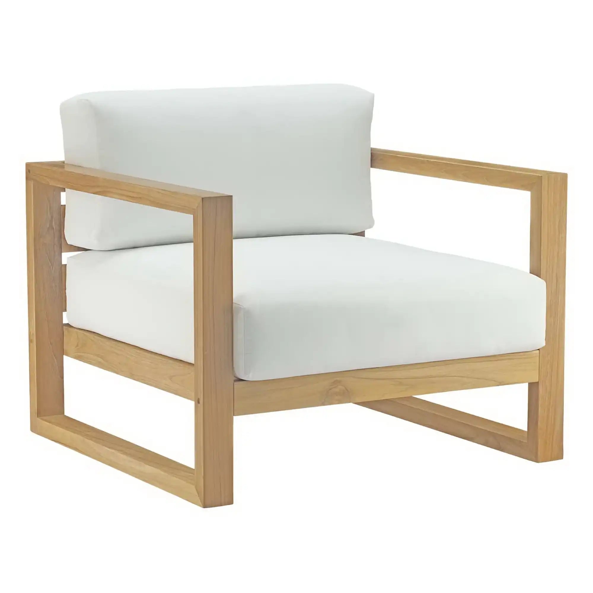 Upland 5 Piece Outdoor Patio Teak Set by Modway - Best Buy Furniture