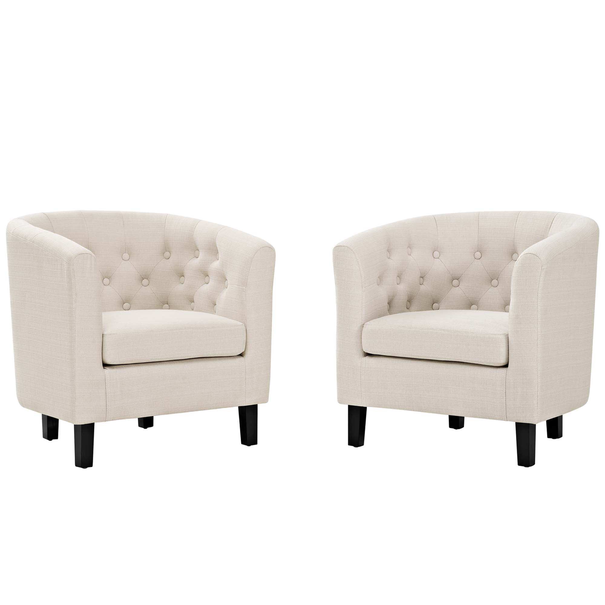Prospect 2 Piece Upholstered Fabric Armchair Set by Modway - Best Buy Furniture