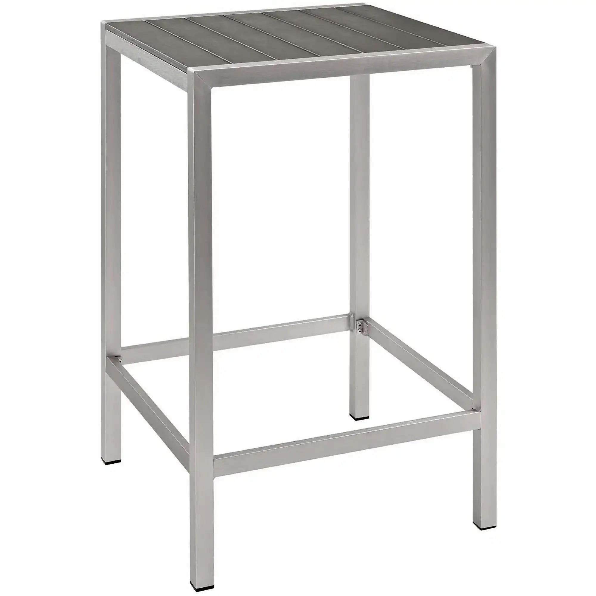 Shore 3 Piece Outdoor Patio Aluminum Pub Set by Modway - Best Buy Furniture