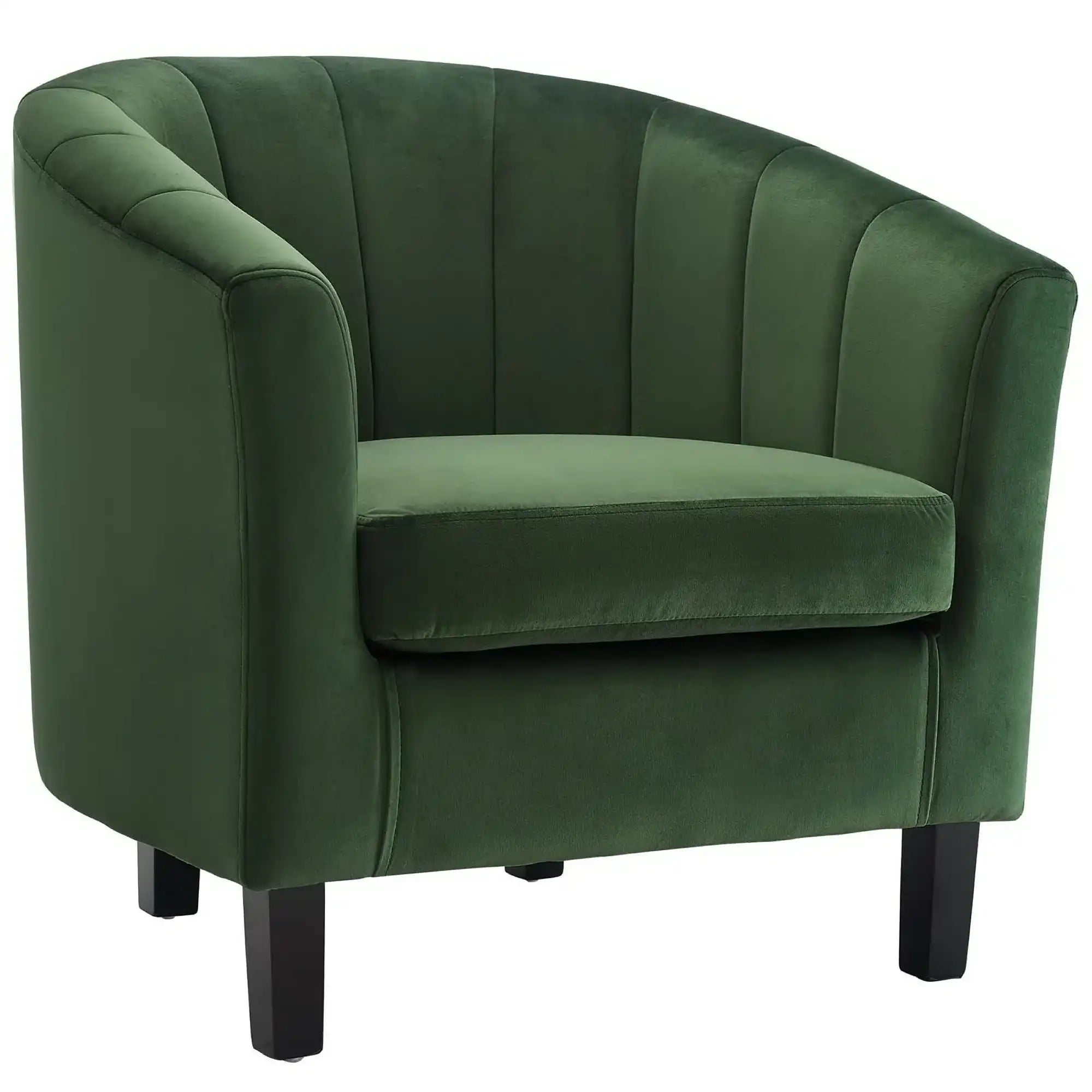 Prospect Channel Tufted Performance Velvet Armchair by Modway - Best Buy Furniture