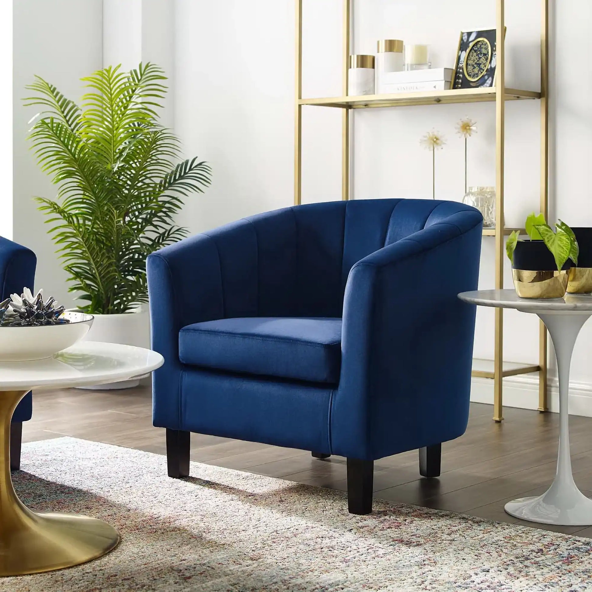 Prospect Channel Tufted Performance Velvet Armchair by Modway - Best Buy Furniture