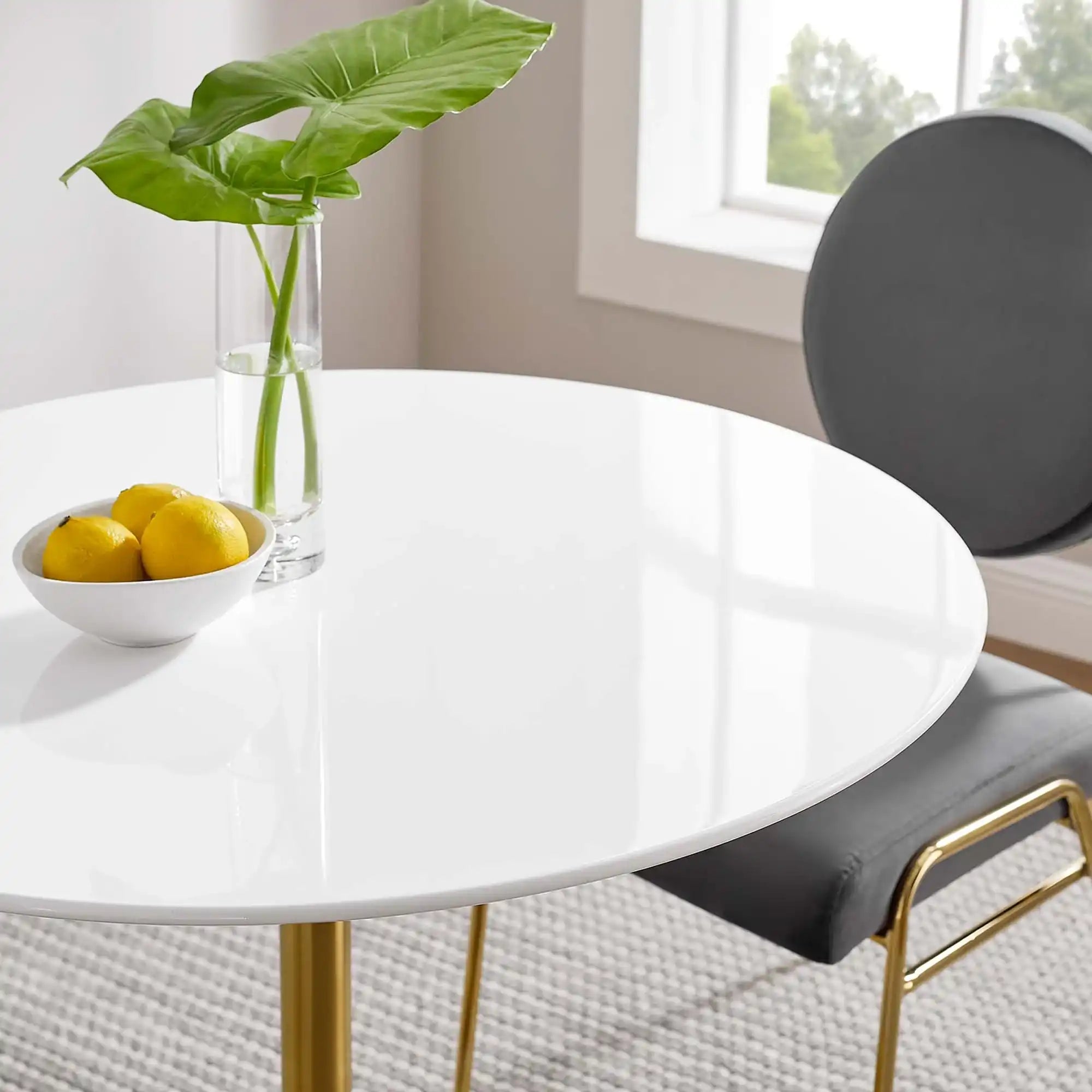 Lippa 36" Round Wood Dining Table by Modway - Best Buy Furniture