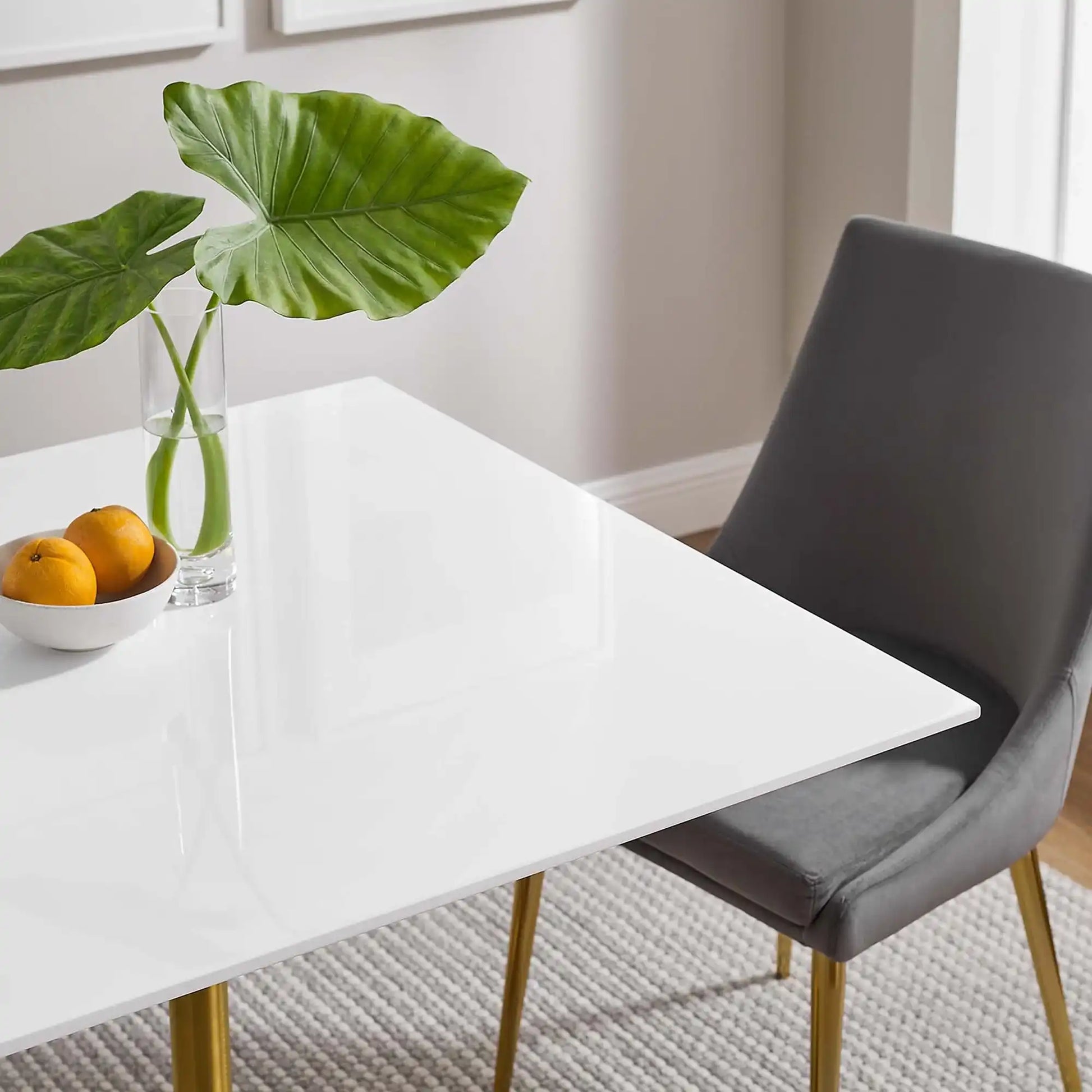 Lippa 36" Square Wood Dining Table by Modway - Best Buy Furniture