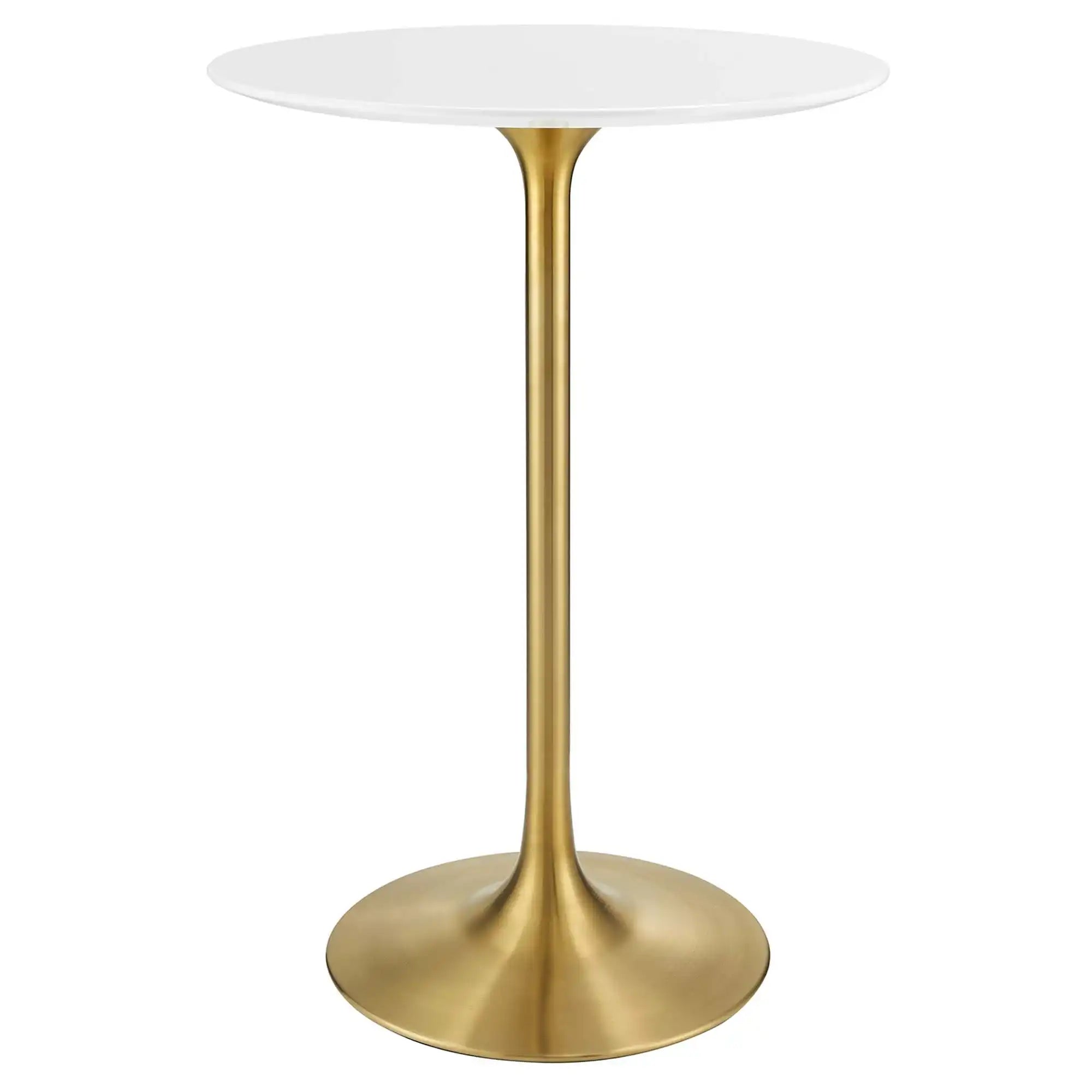 Lippa 28" Round Wood Bar Table by Modway - Best Buy Furniture