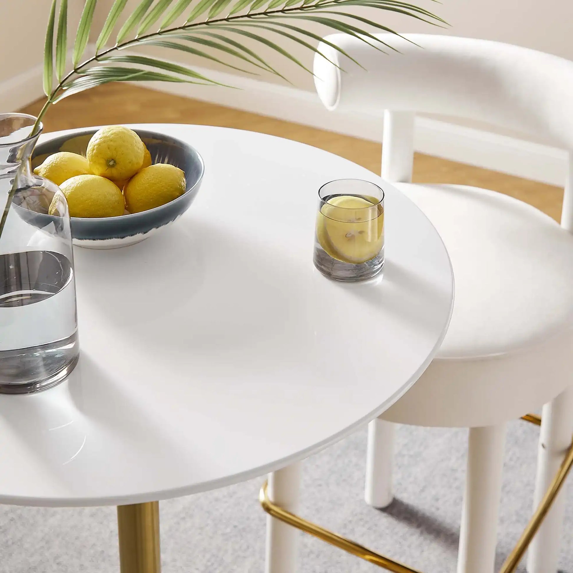 Lippa 28" Round Wood Bar Table by Modway - Best Buy Furniture