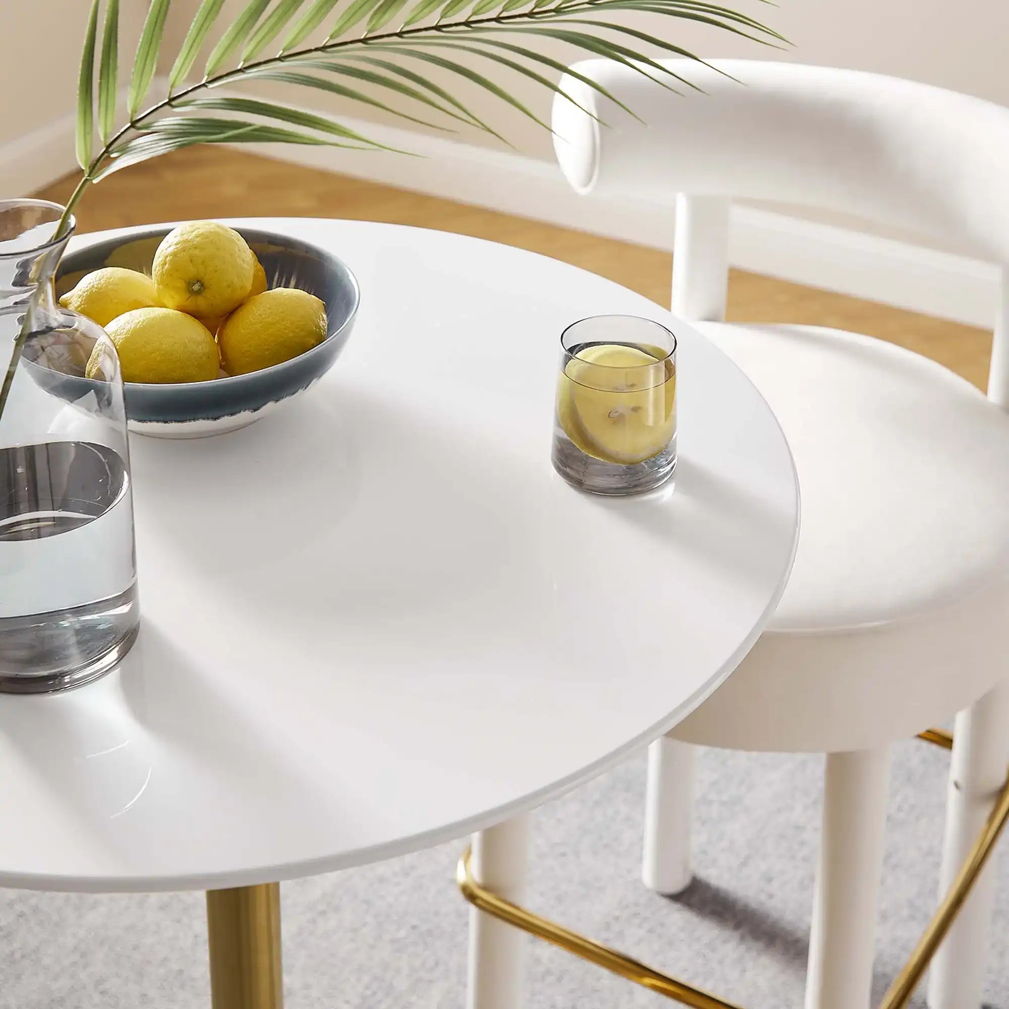 Lippa 28" Round Wood Bar Table by Modway - Best Buy Furniture