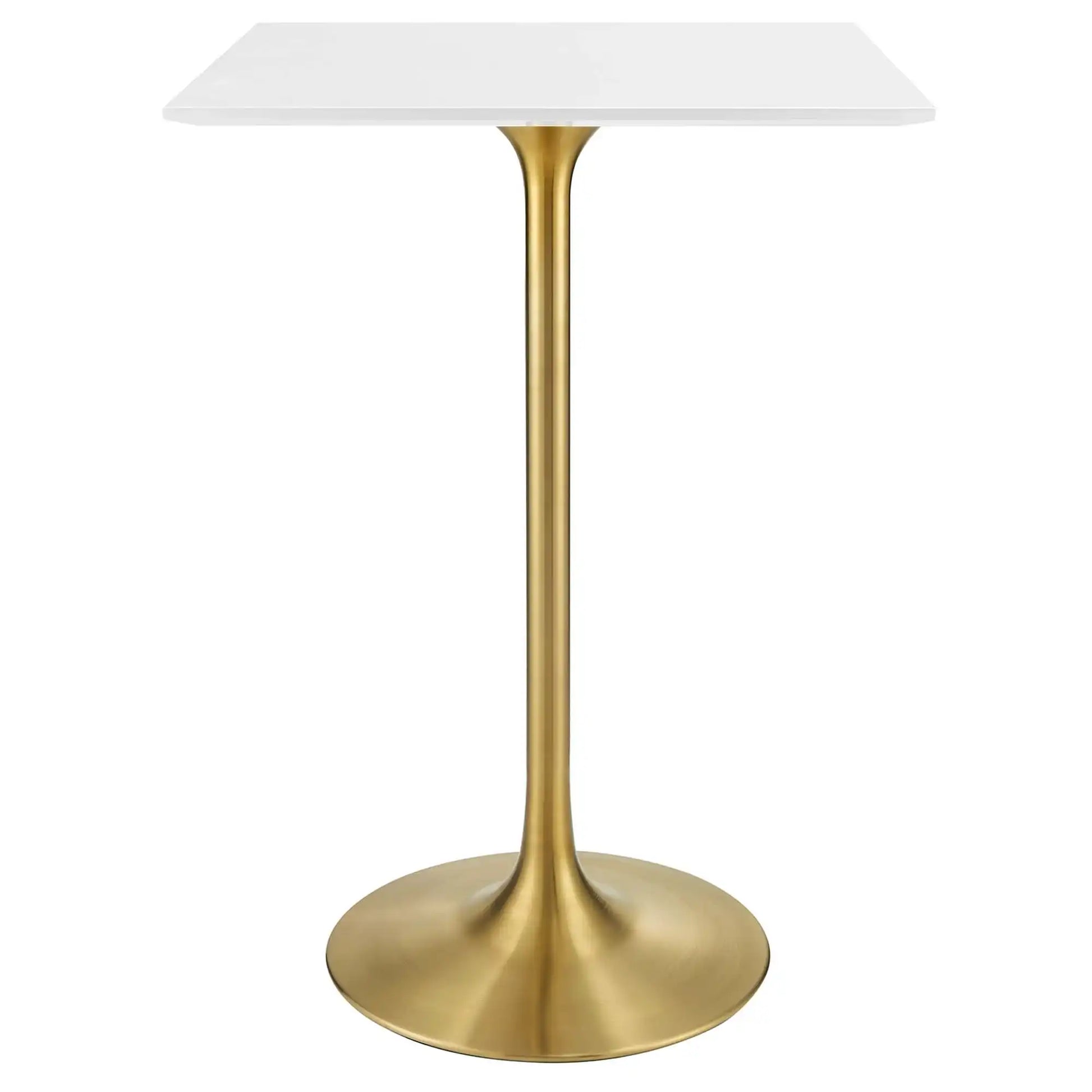 Lippa 28" Square Wood Bar Table by Modway - Best Buy Furniture