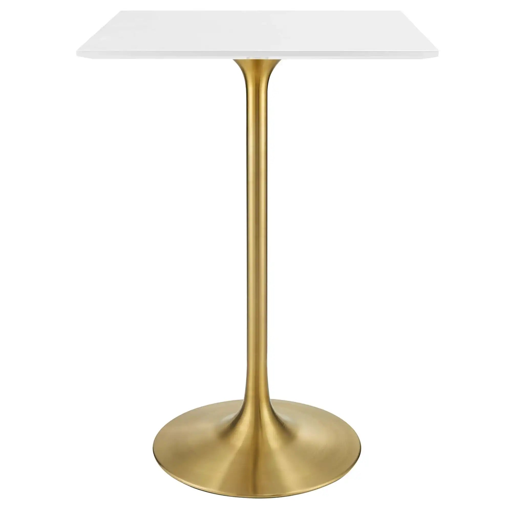 Lippa 28" Square Wood Bar Table by Modway - Best Buy Furniture