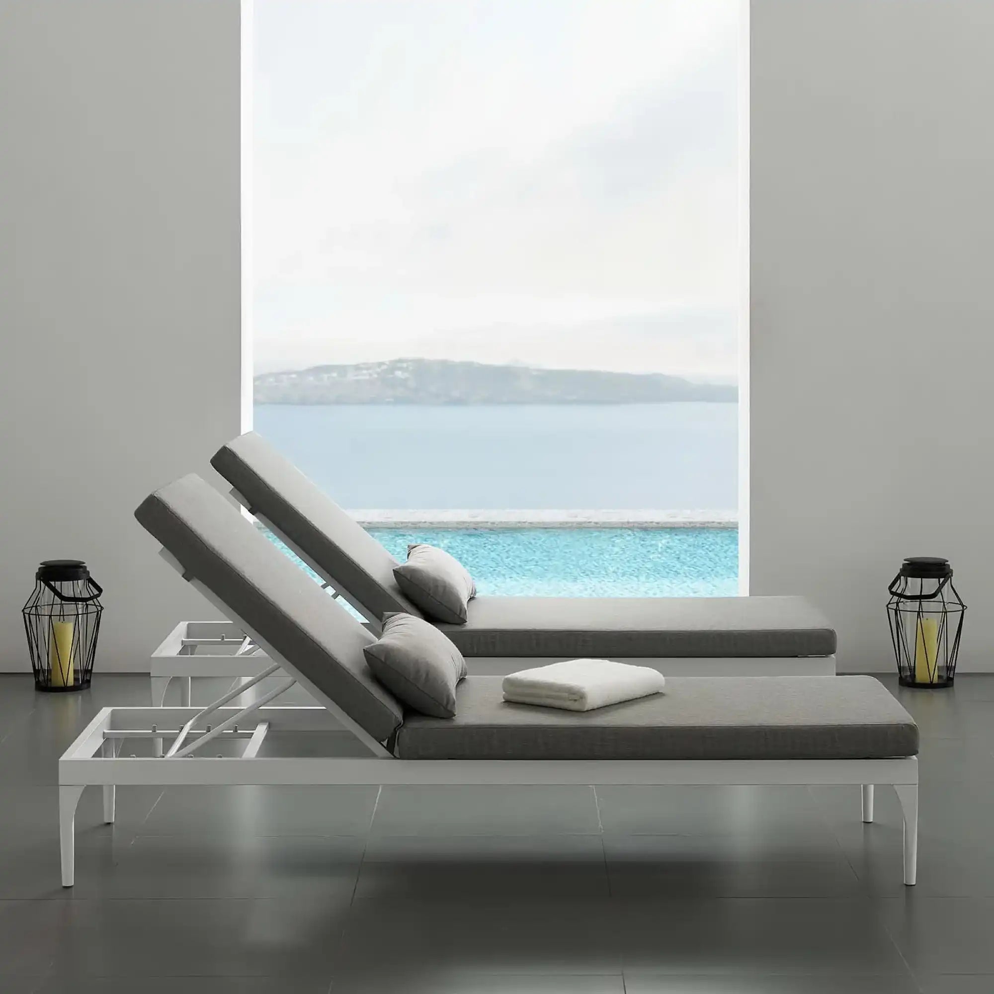 Perspective Cushion Outdoor Patio Chaise Lounge Chair by Modway - Best Buy Furniture