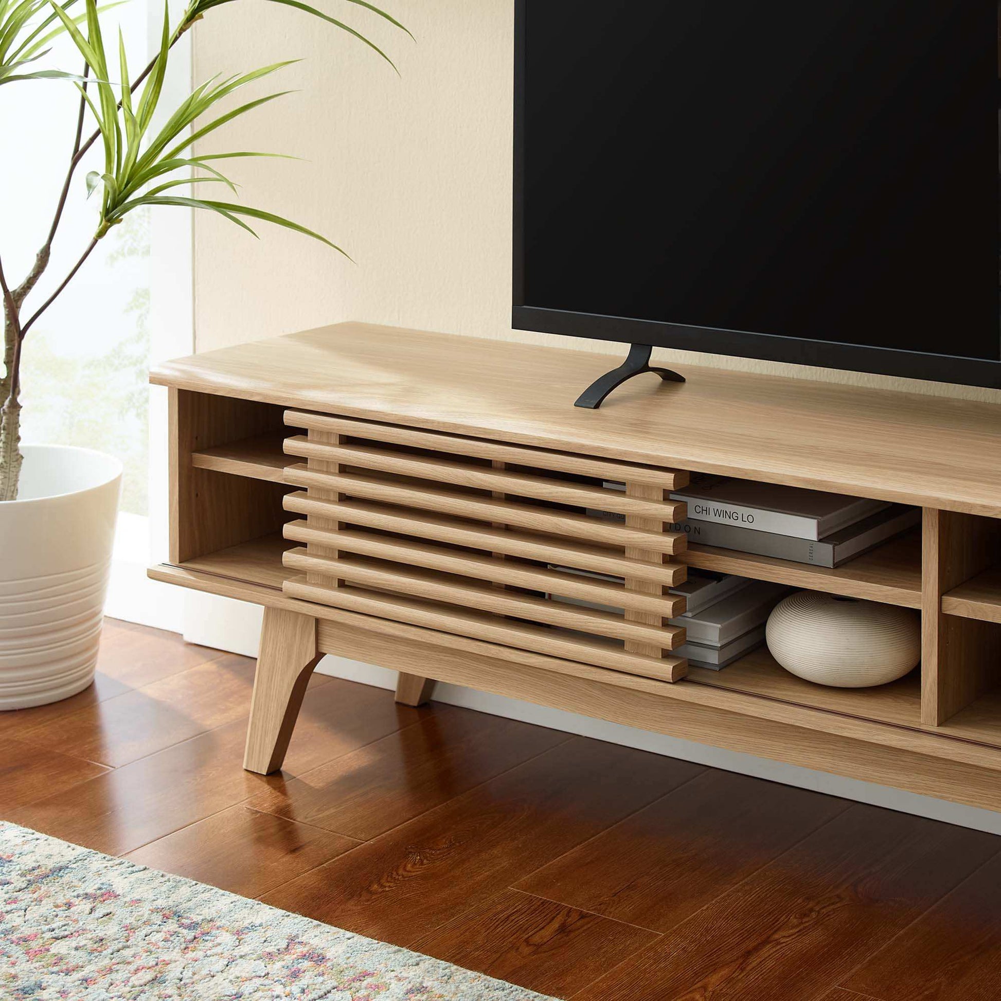 Render 70" Entertainment Center TV Stand - Best Buy Furniture