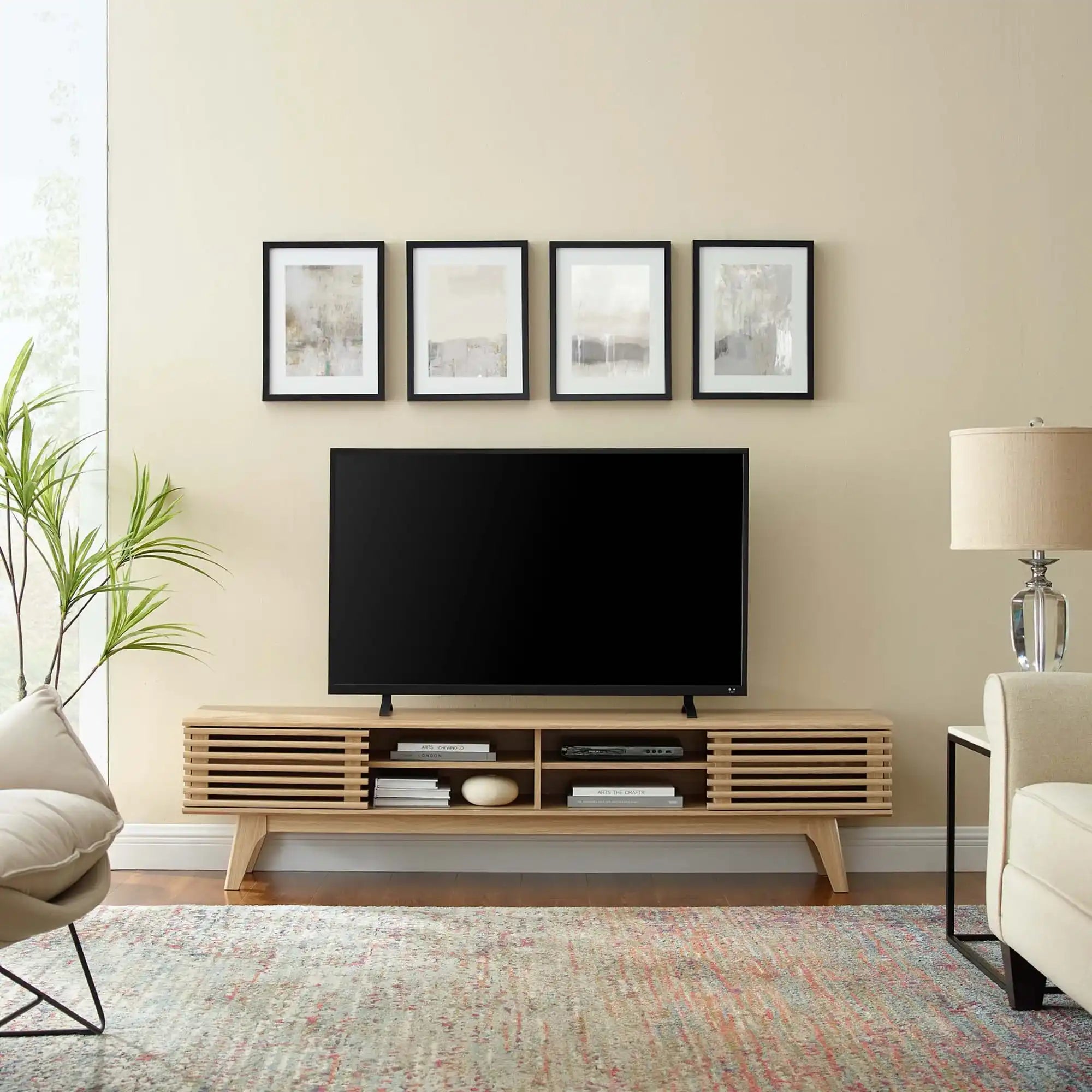 Render 70" Entertainment Center TV Stand - Best Buy Furniture